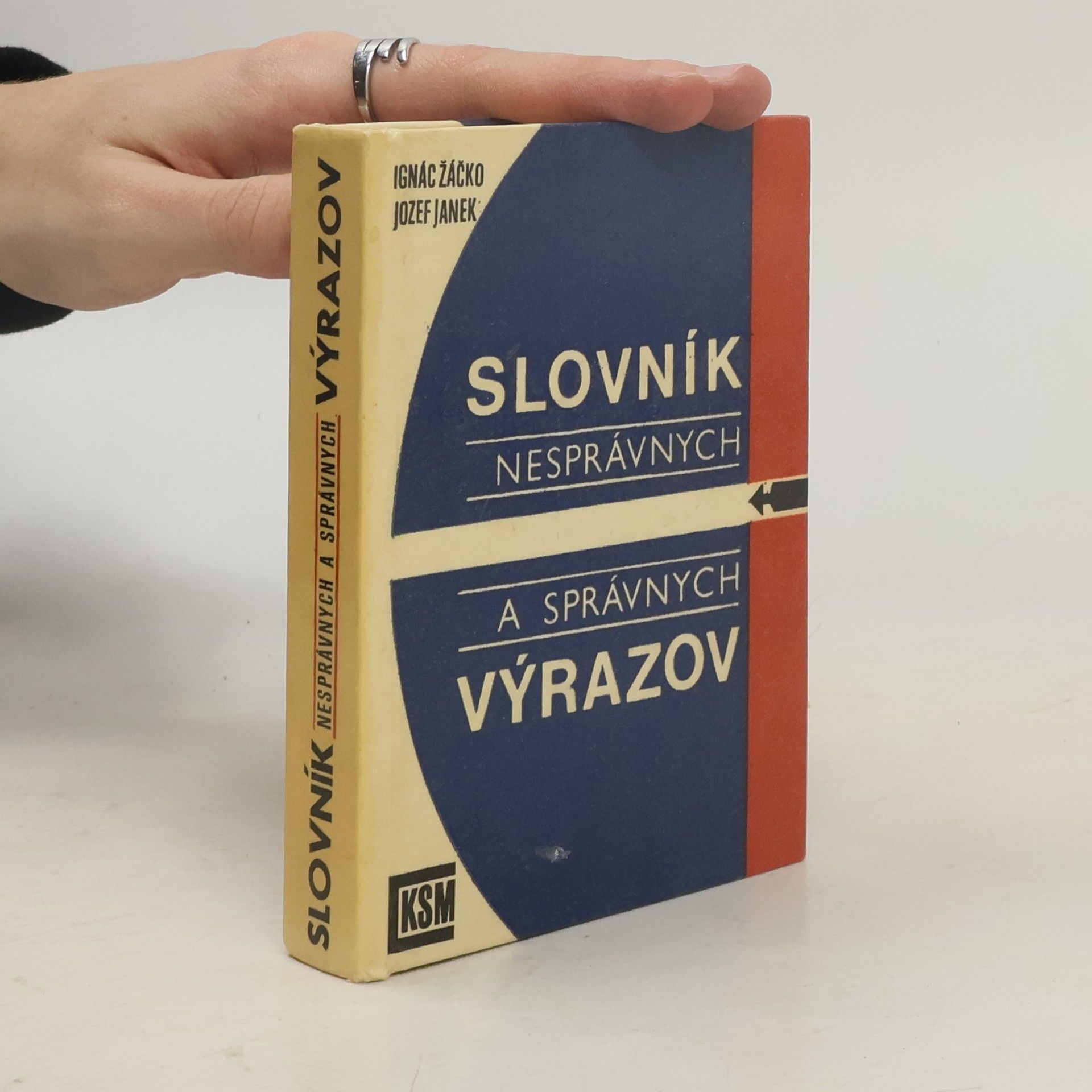 Jozef Janek Slovník nasprávných a správných výrazov