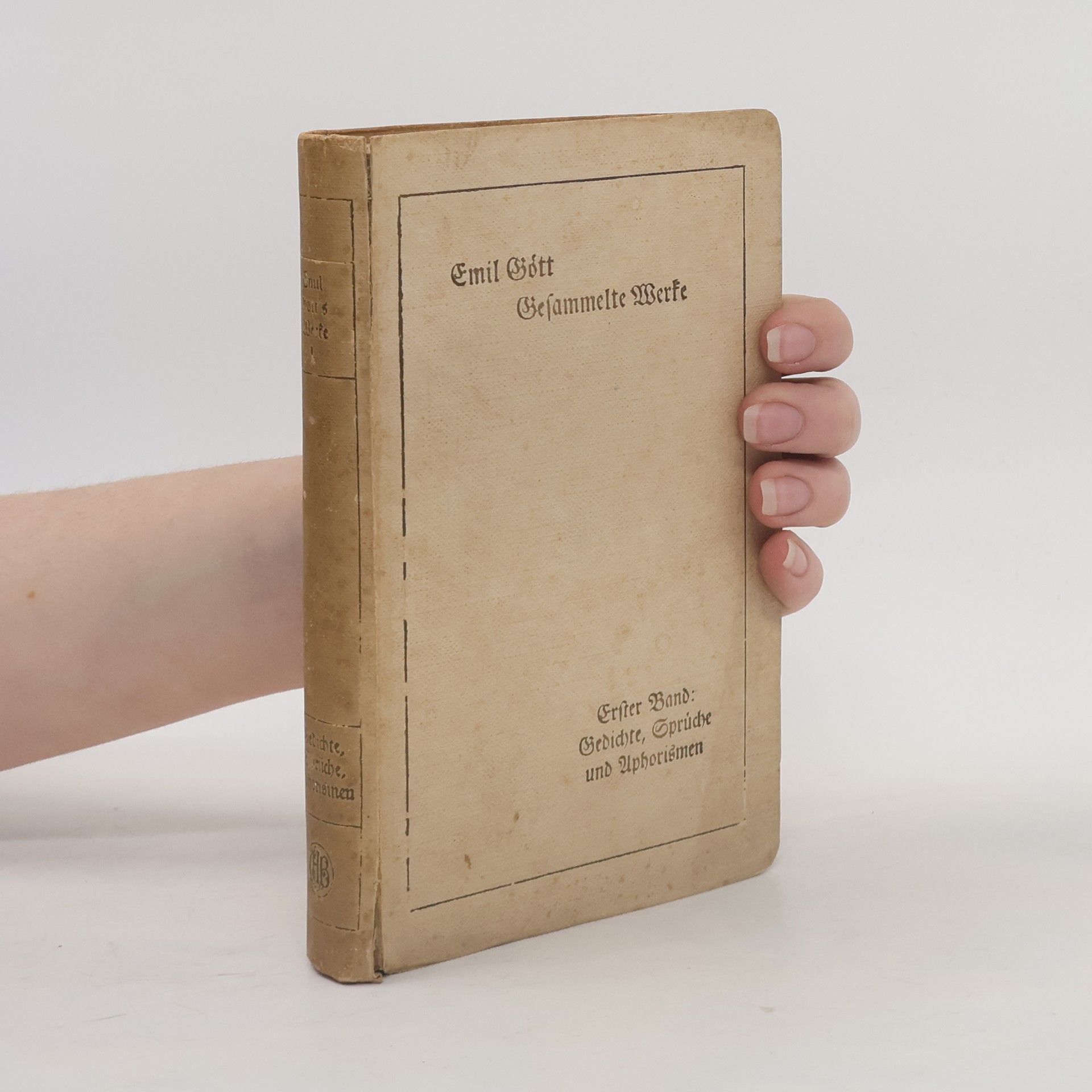 Emil Götts Gesammelte Werke