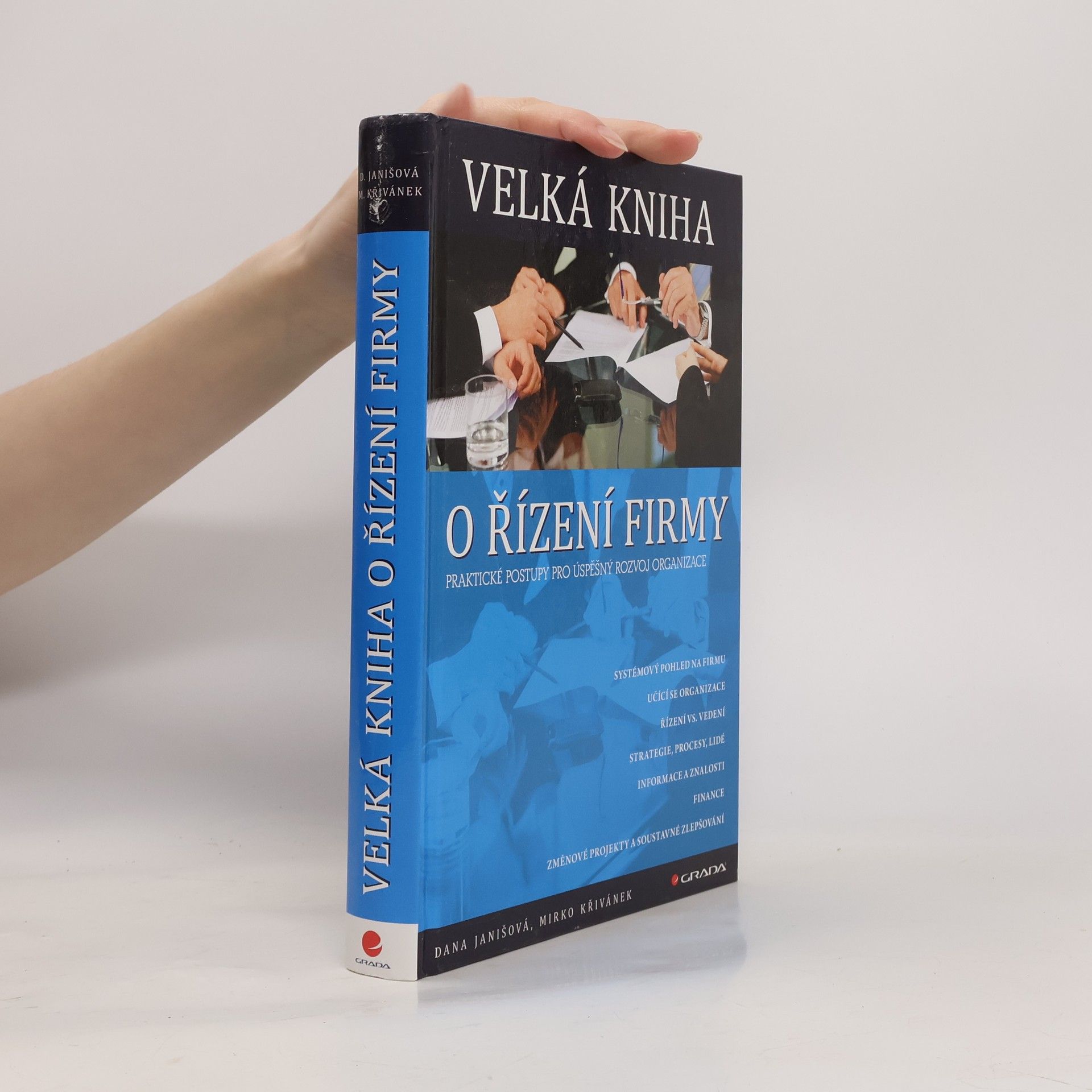 Dana Janišová Velká kniha o řízení firmy