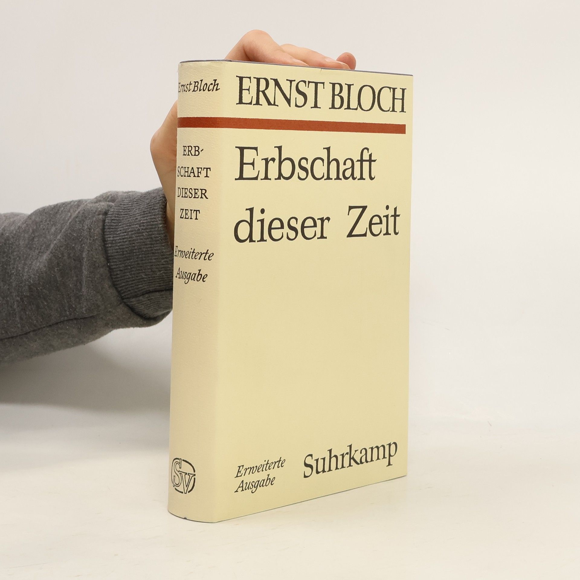 Ernst Bloch Erbschaft dieser Zeit