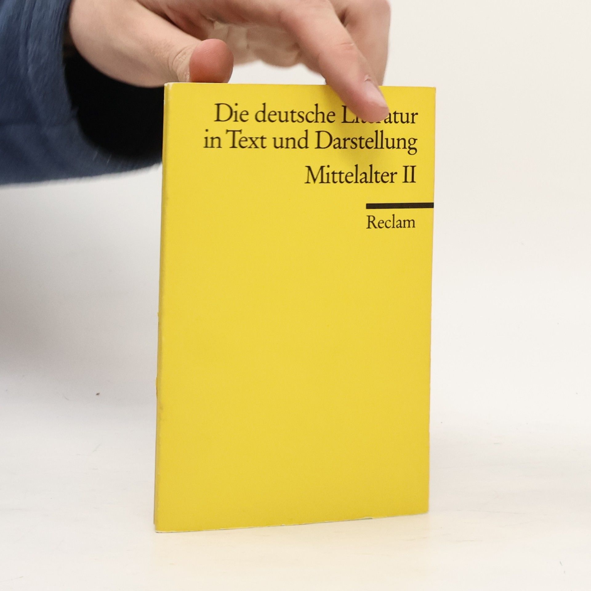 Kolektiv autorů Die deutsche Literatur in Text und Darstellung. Mittelalter II