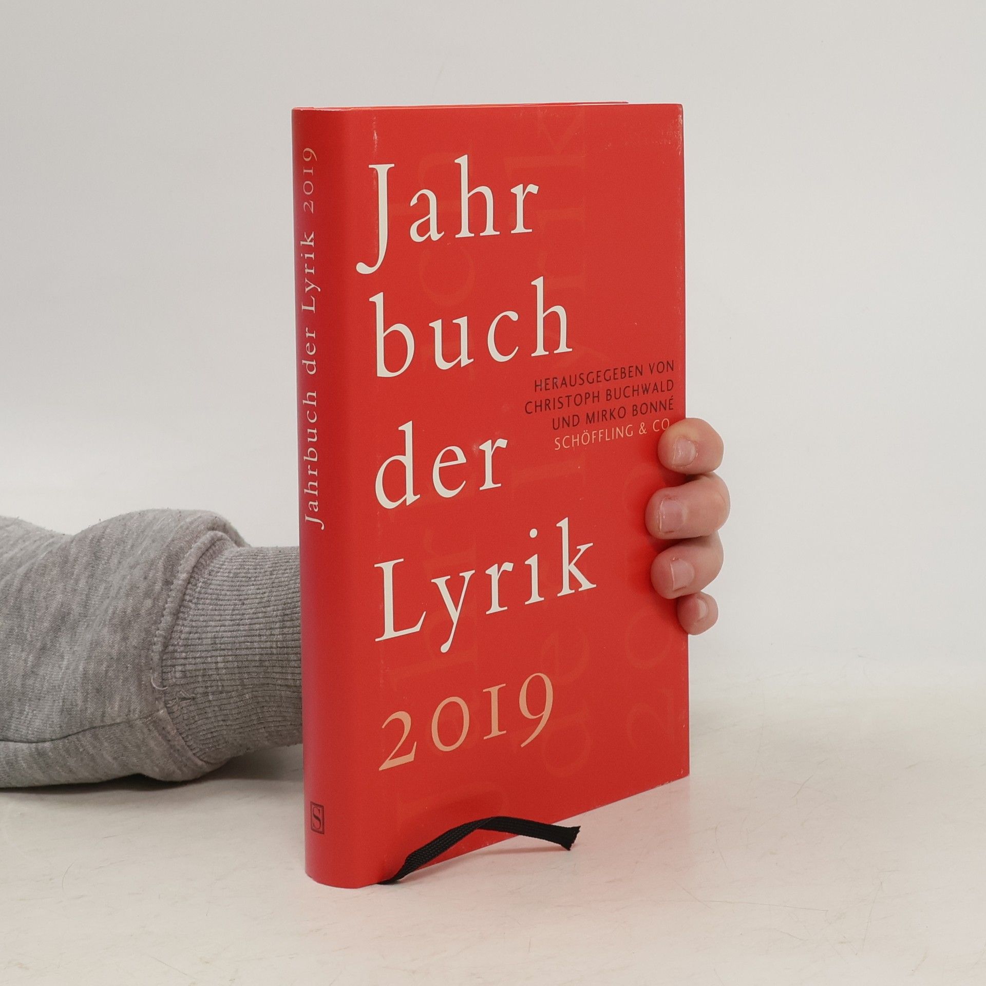 Christoph Buchwald Jahrbuch der Lyrik 2019