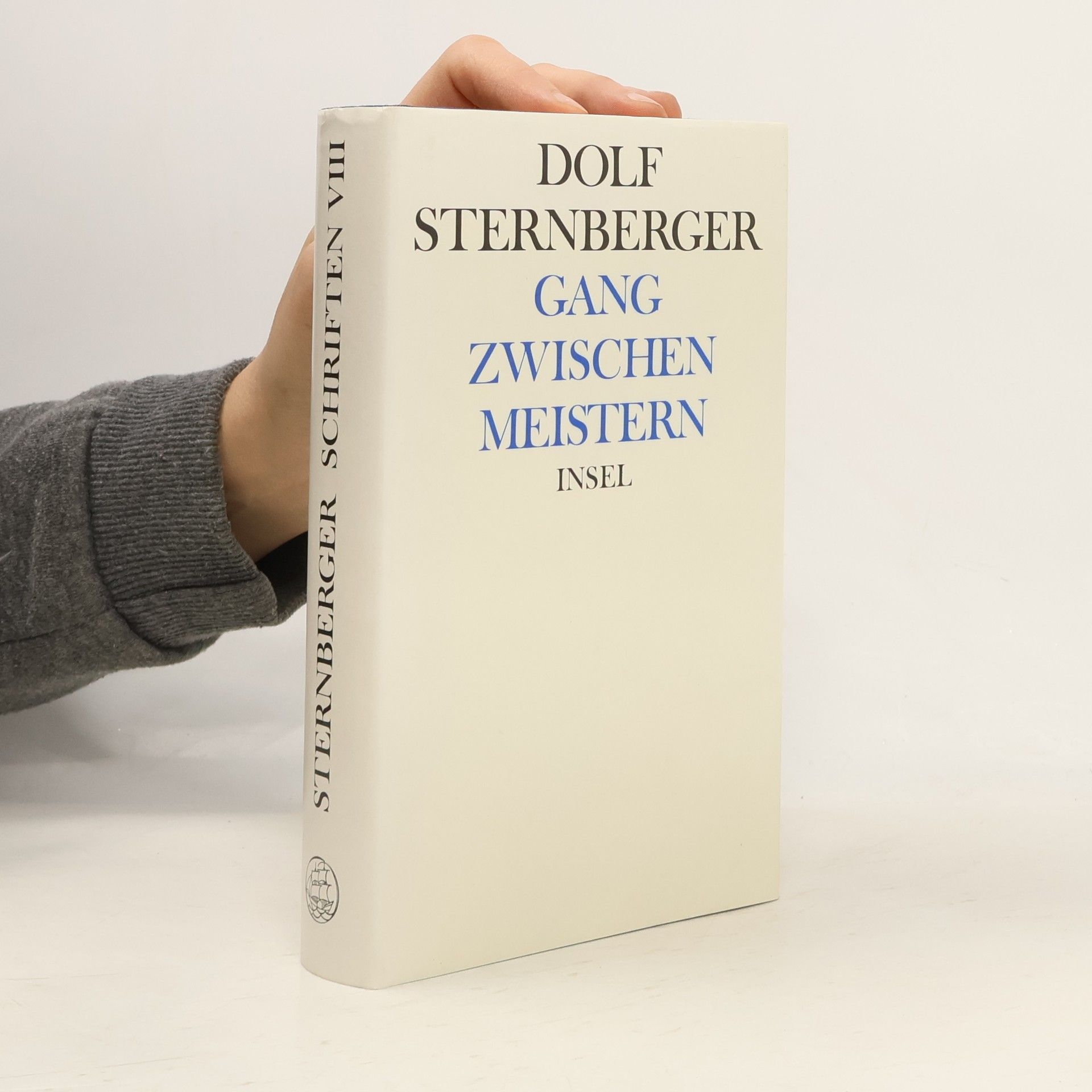 Dolf Sternberger Schriften - 8: Gang zwischen Meistern