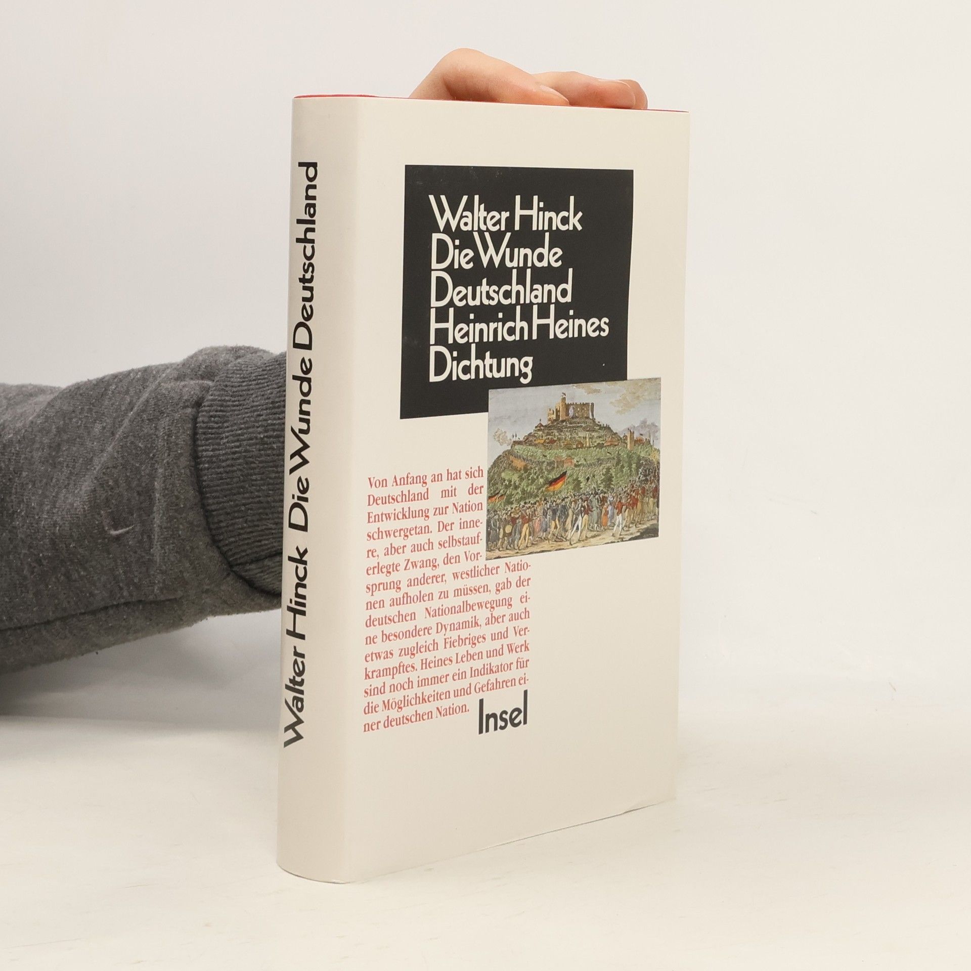 Walter Hinck Die Wunde Deutschland