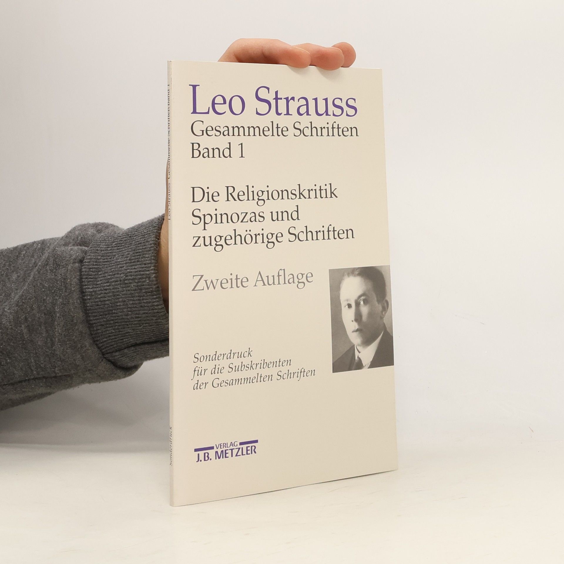 Leo Strauss Gesammelte Schriften, Band 1