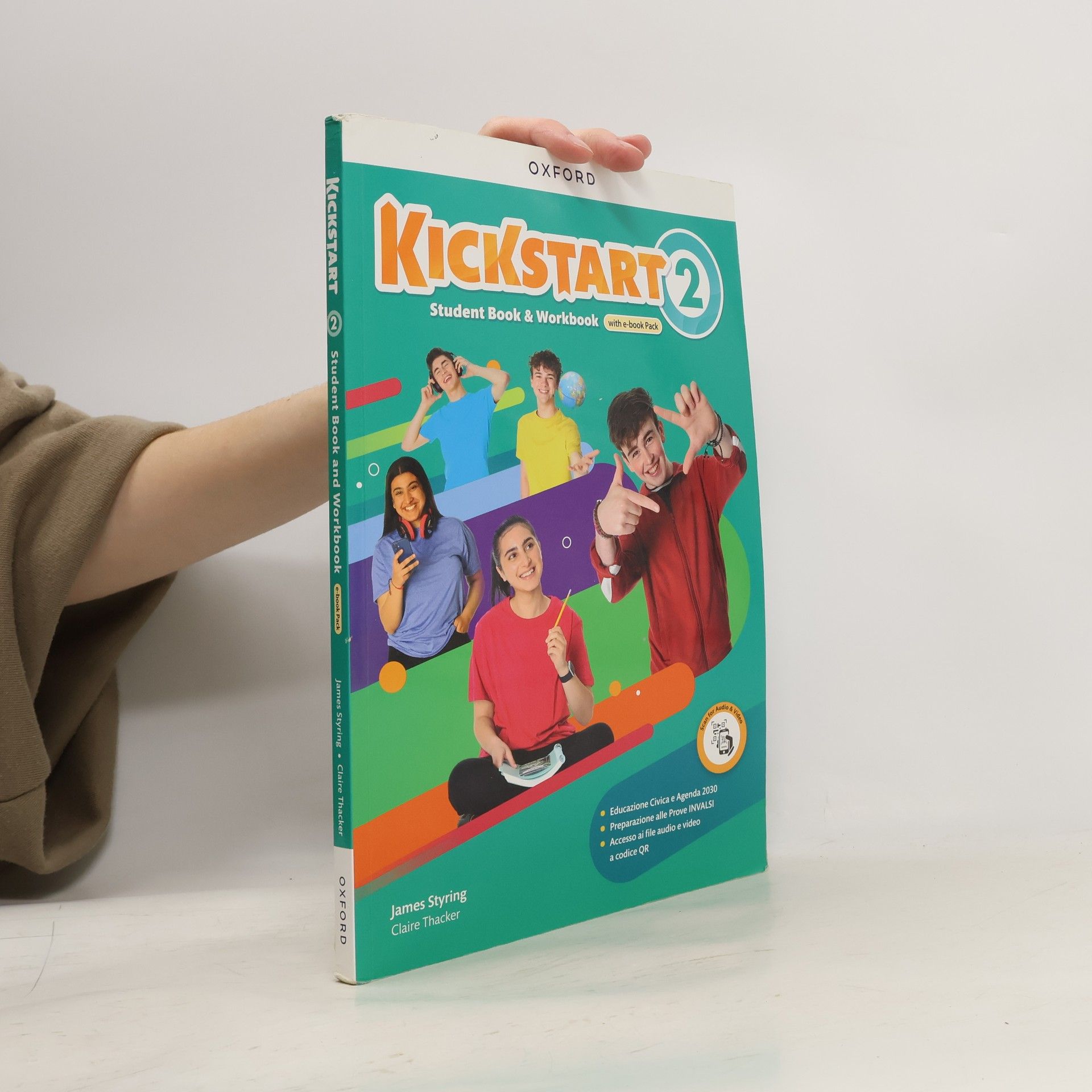 James Styring Kickstart 2 Students Book Workbook with Ebook Digital (Italy)