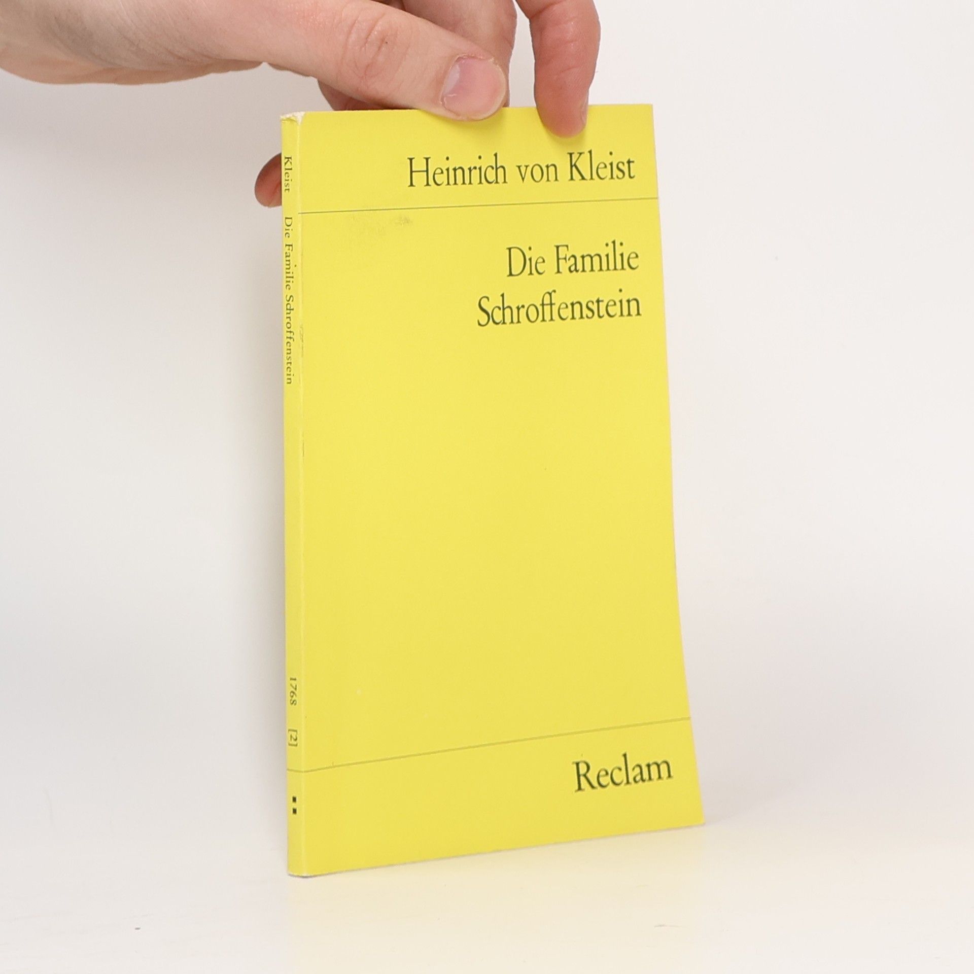 Heinrich von Kleist Die Familie Schroffenstein