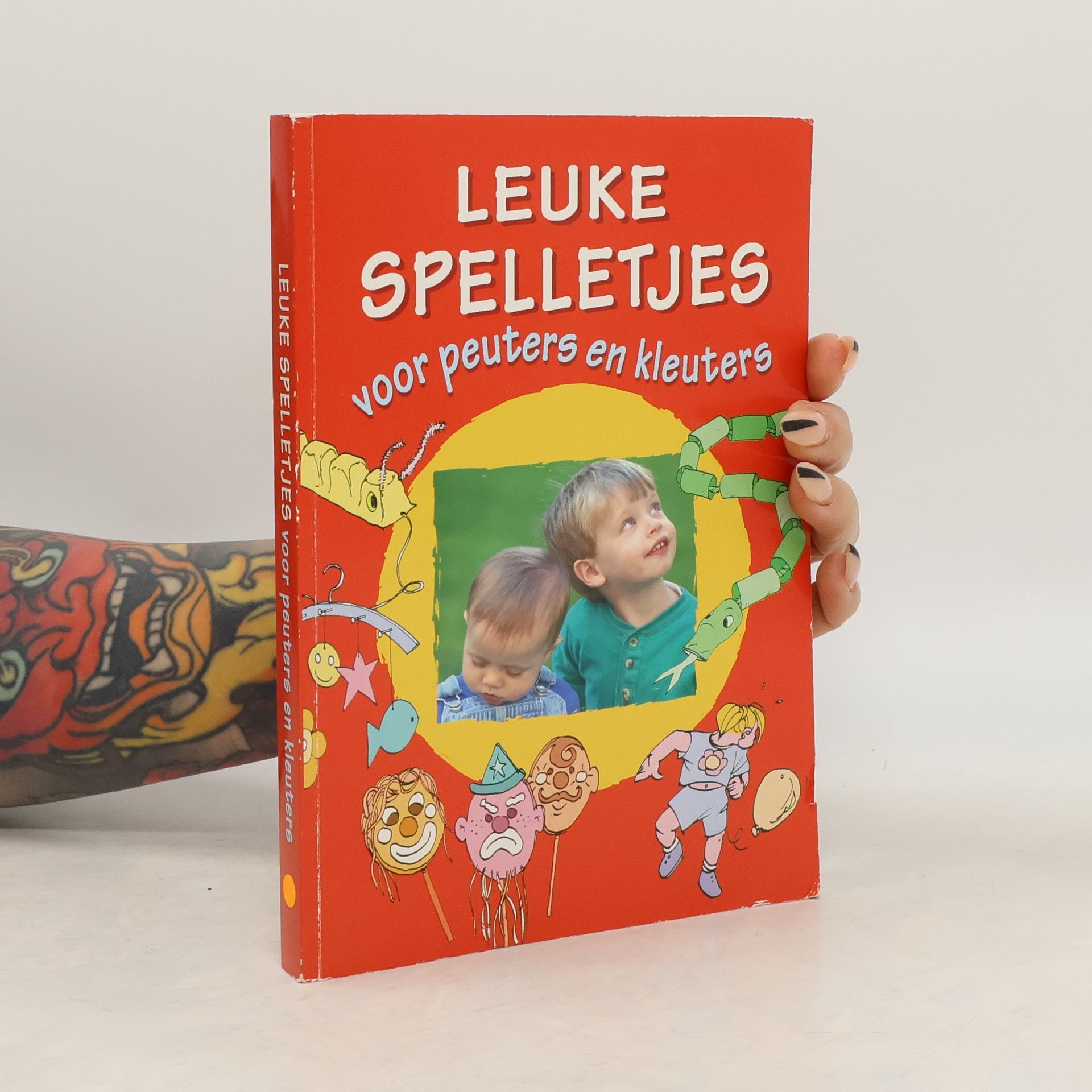 Kolektív autorov Leuke Spelletjes voor peuters en kleuters