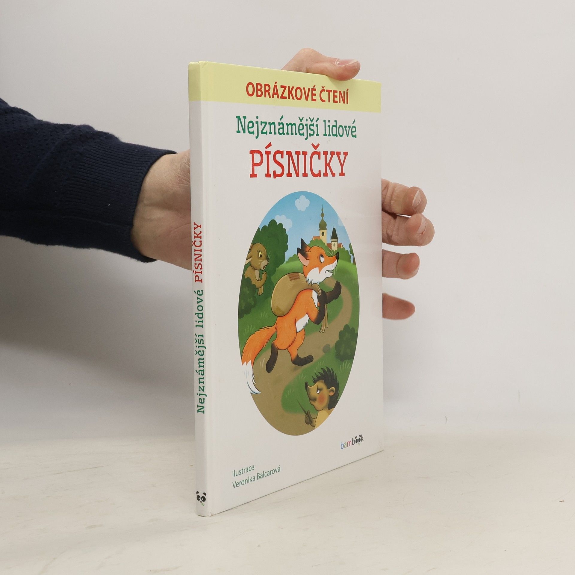 Veronika Balcarová Obrázkové čtení - Nejznámější lidové písničky