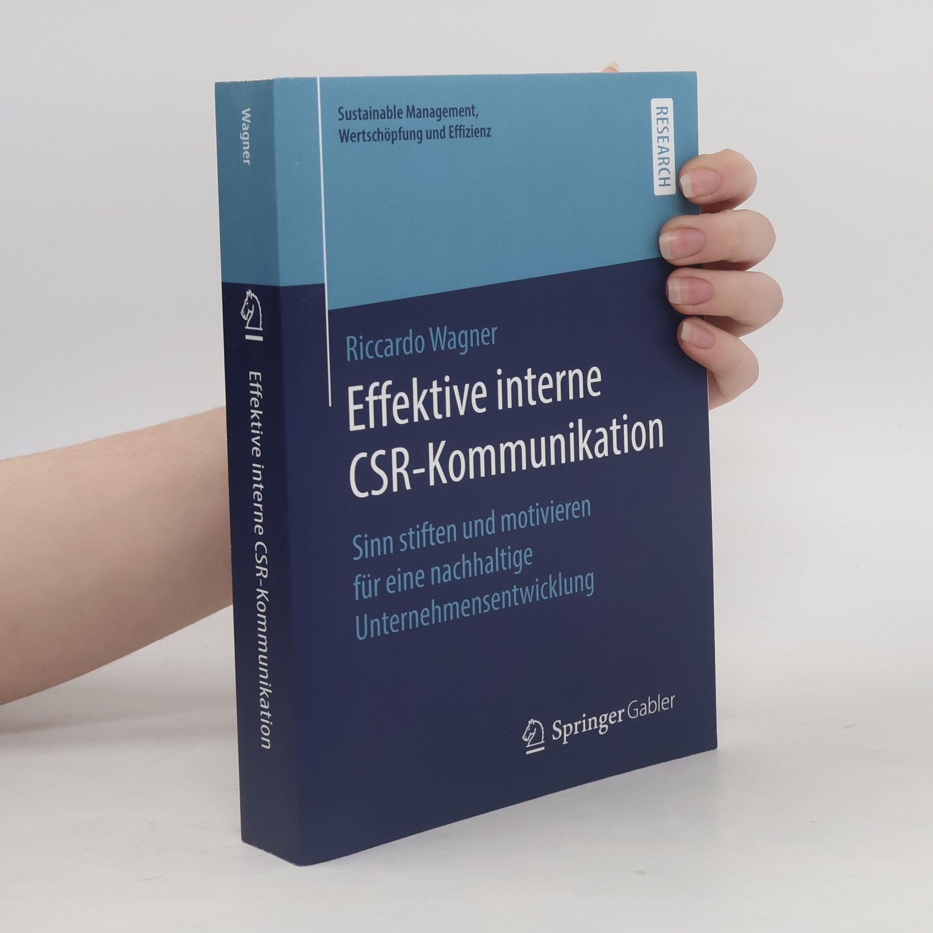 Riccardo Wagner Sustainable Management, Wertschöpfung und Effizienz: Effektive interne CSR-Kommunikation