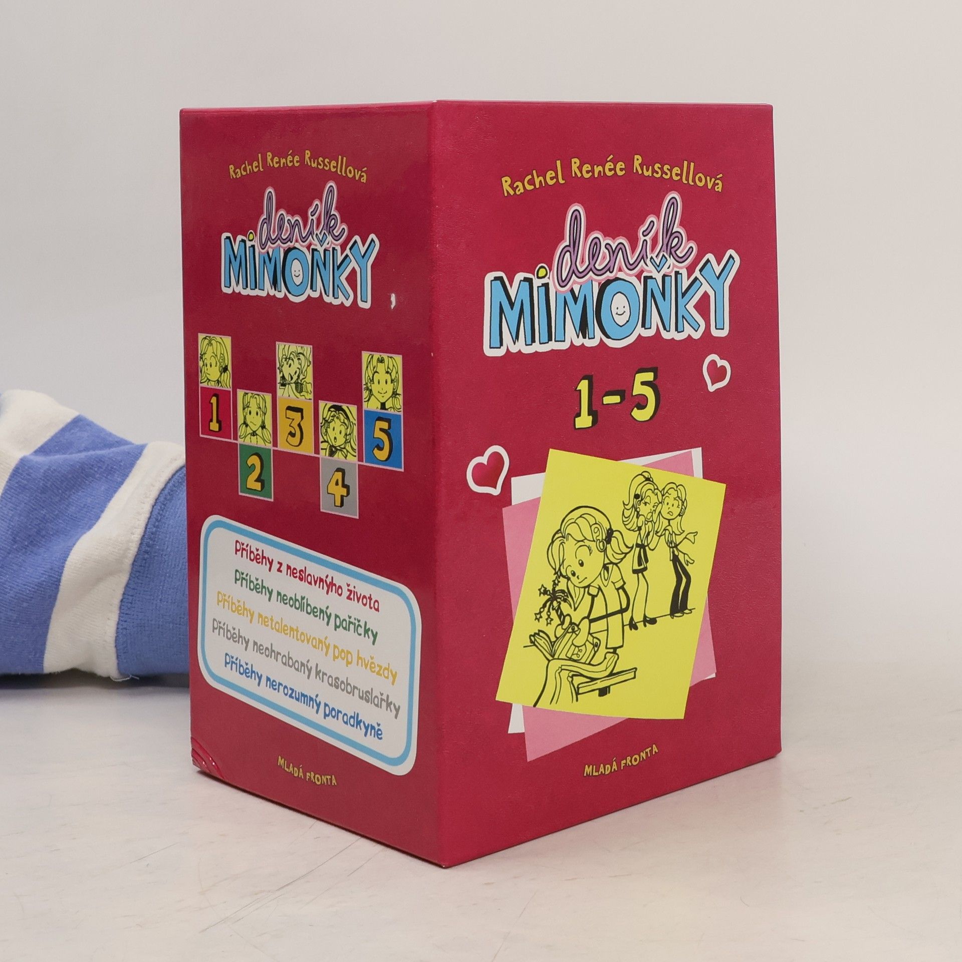 Rachel Renée Russellová Deník Mimoňky box 1-5