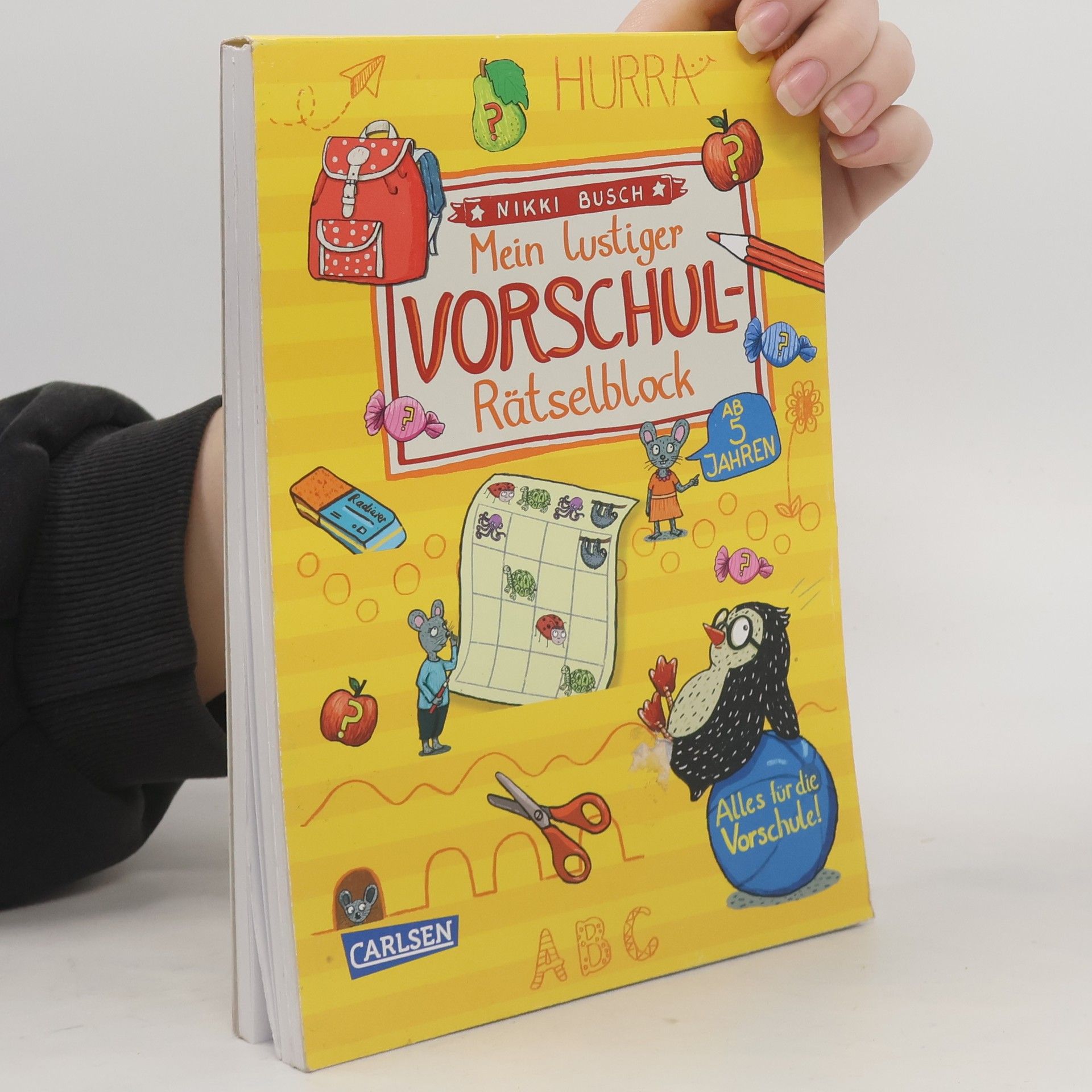 Nikki Busch Mein lustiger Vorschul-Rätselblock