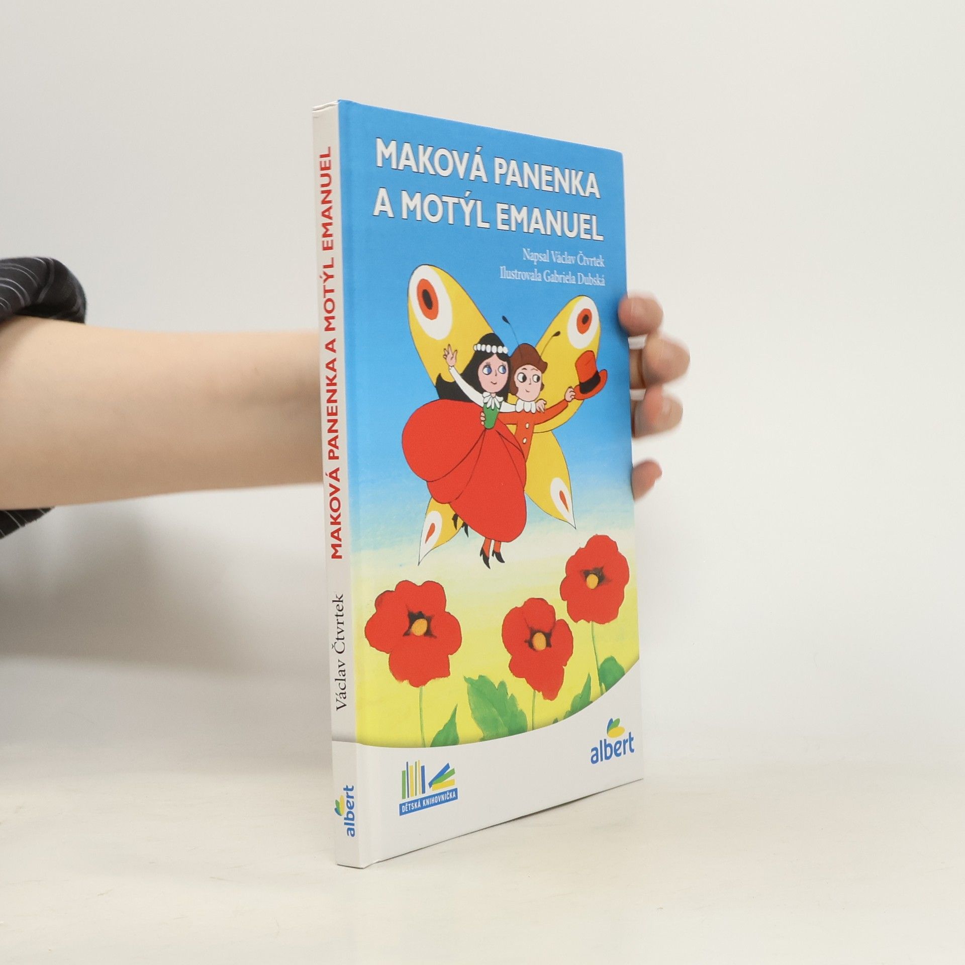 Maková panenka a motýl Emanuel