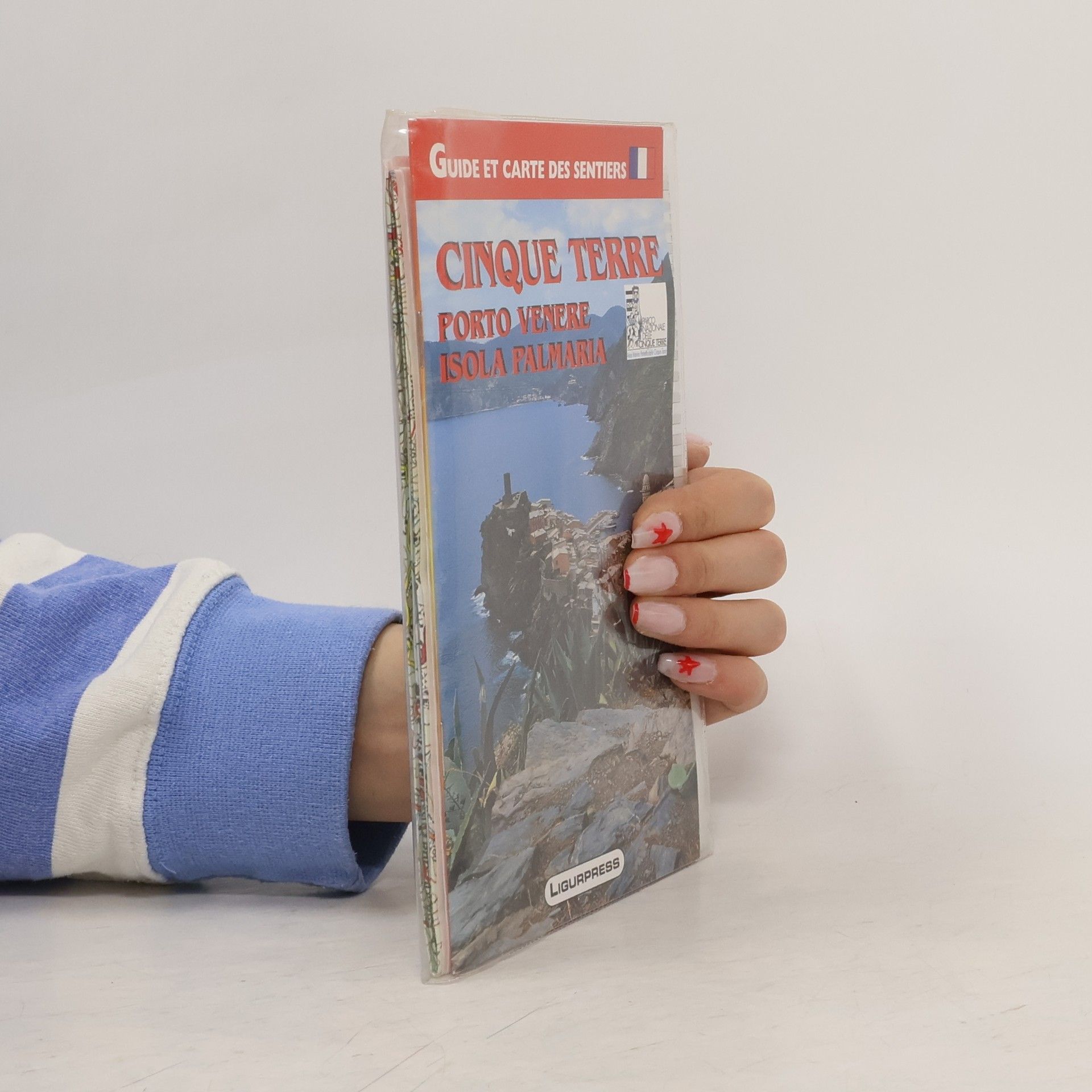 Mauro Mariotti Cinque Terre. Porto Venere. Isola Palmaria. Guida e carta dei sentieri. Ediz. francese