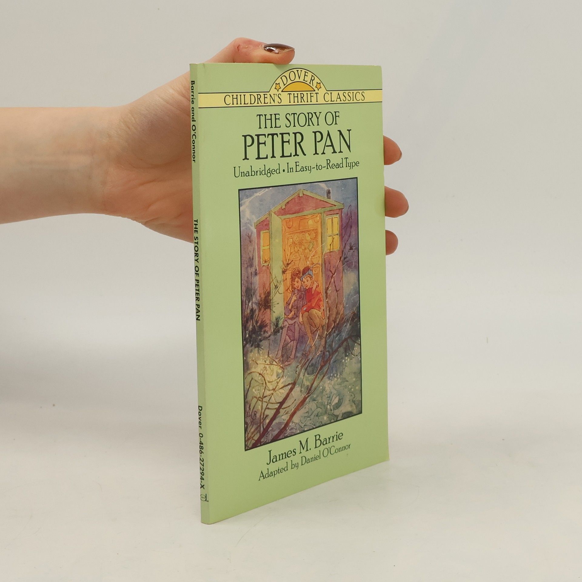 James Matthew Barrie The Story of Peter Pan: Unabridged • In Easy-to-Read Type