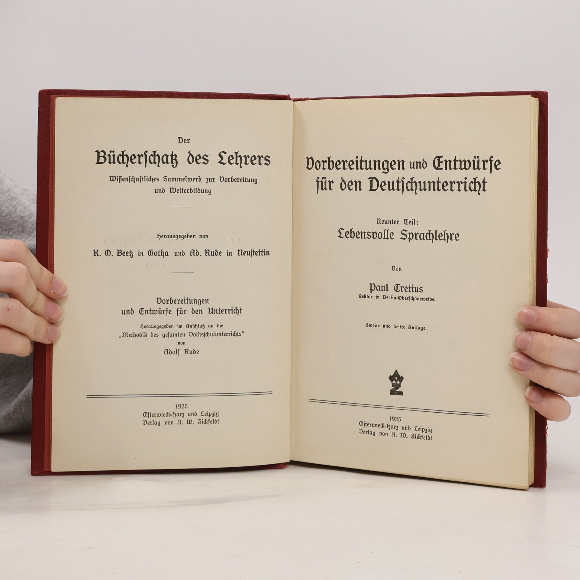 Paul Cretius Lebensvolle Sprachlehre
