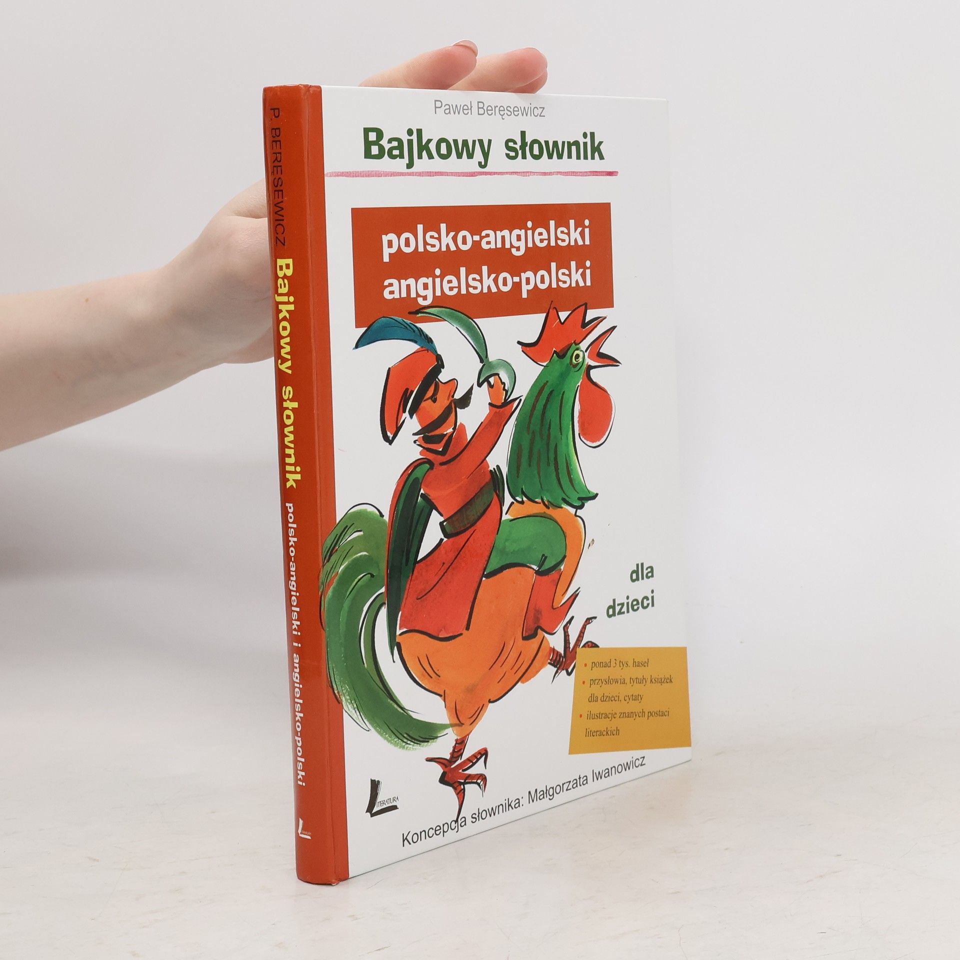 Paweł Beręsewicz Bajkowy slownik polsko-angielski, angielsko-polski dla dzieci