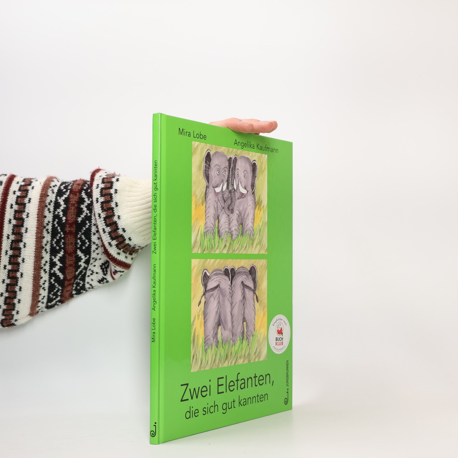 Zwei Elefanten, die Sich Gut Kannten