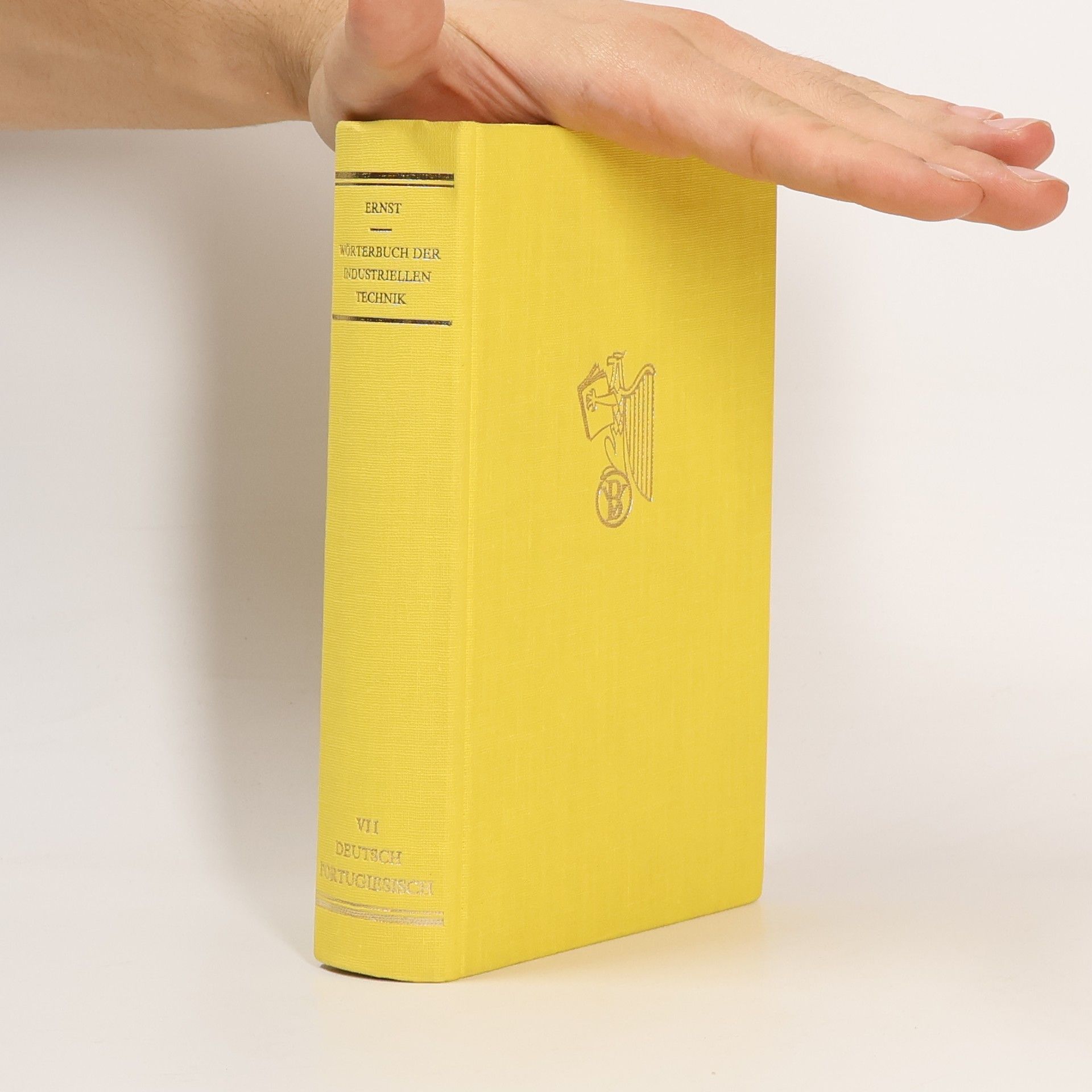 Ernst Wörterbuch der Industriellen Technik Band VII Deutsch-Portugiesisch