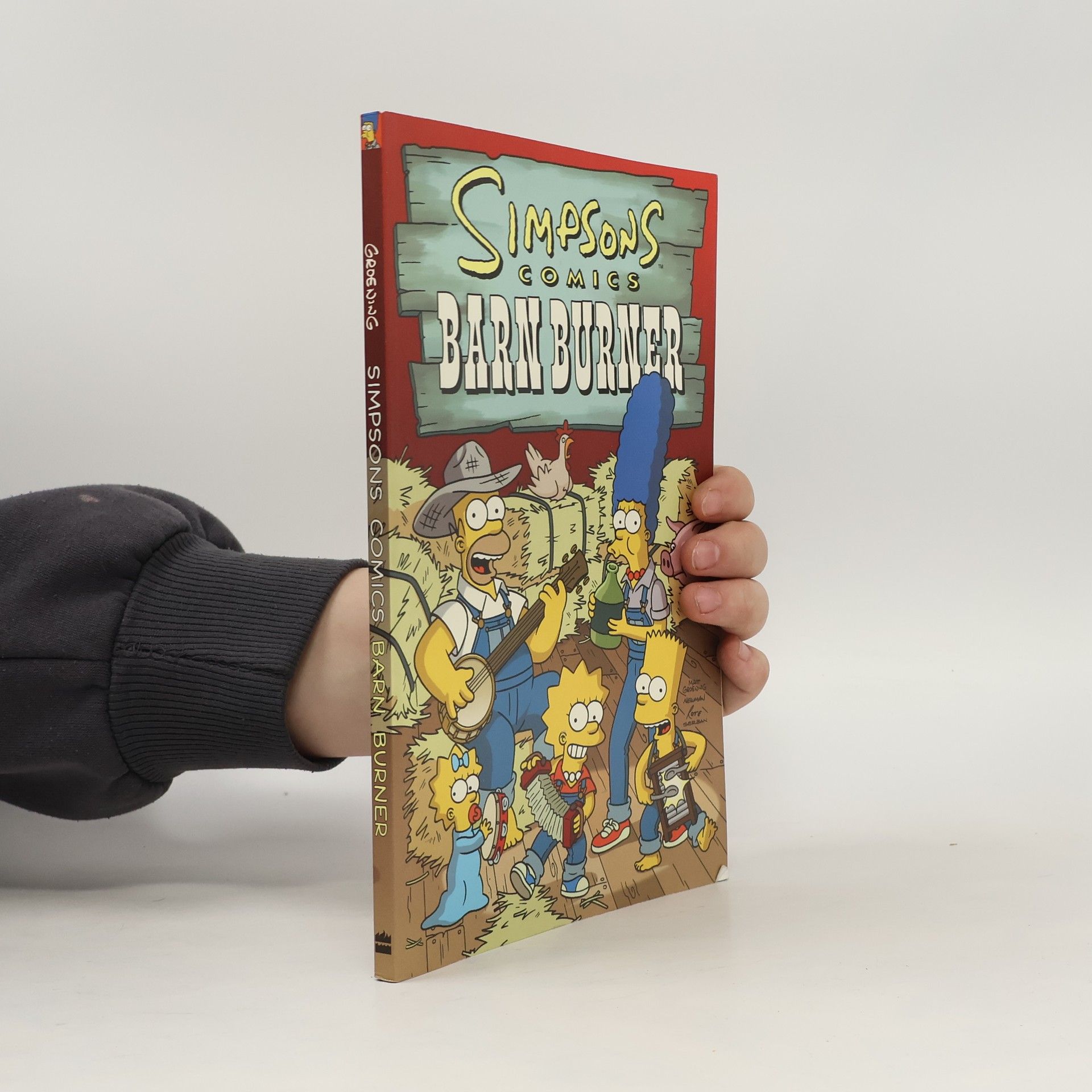 Matt Groening Simpsons Comics Barn Burner