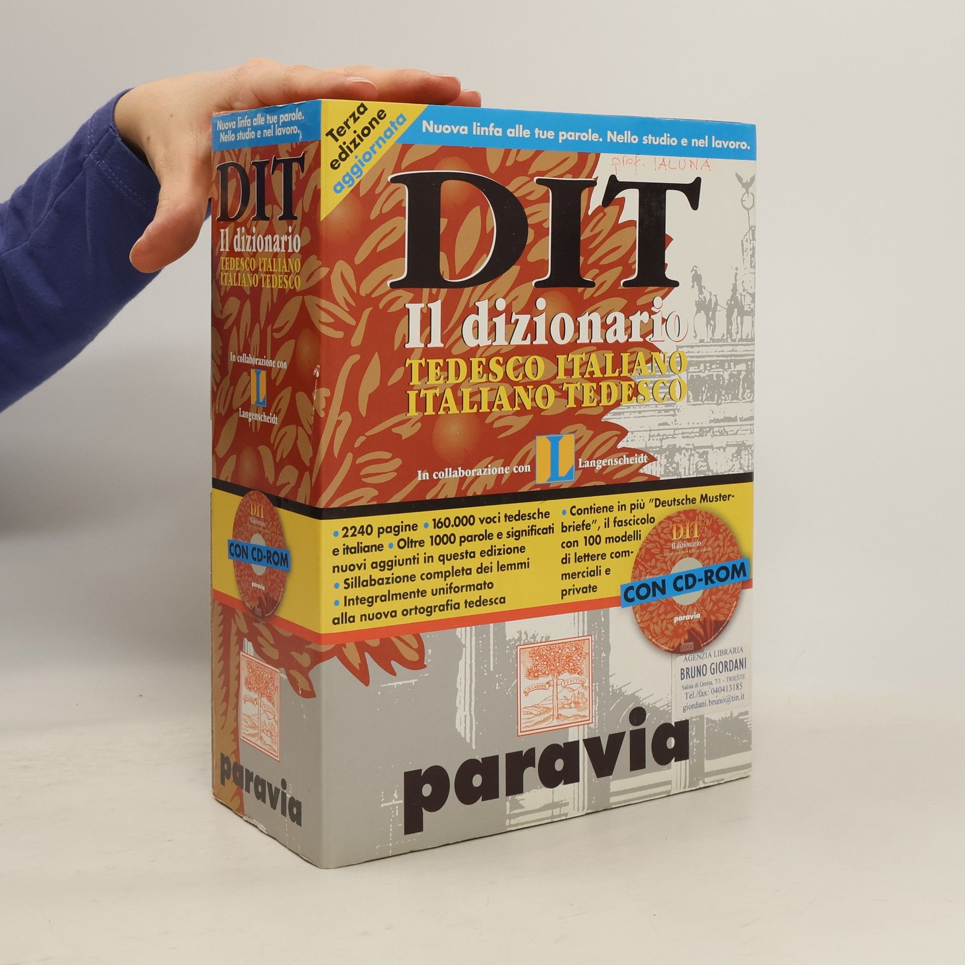 Stefania Andreozzi DIT Dizionario Tedesco-Italiano Italiano-Tedesco - Terza edizione aggiornata - Con CD-ROM