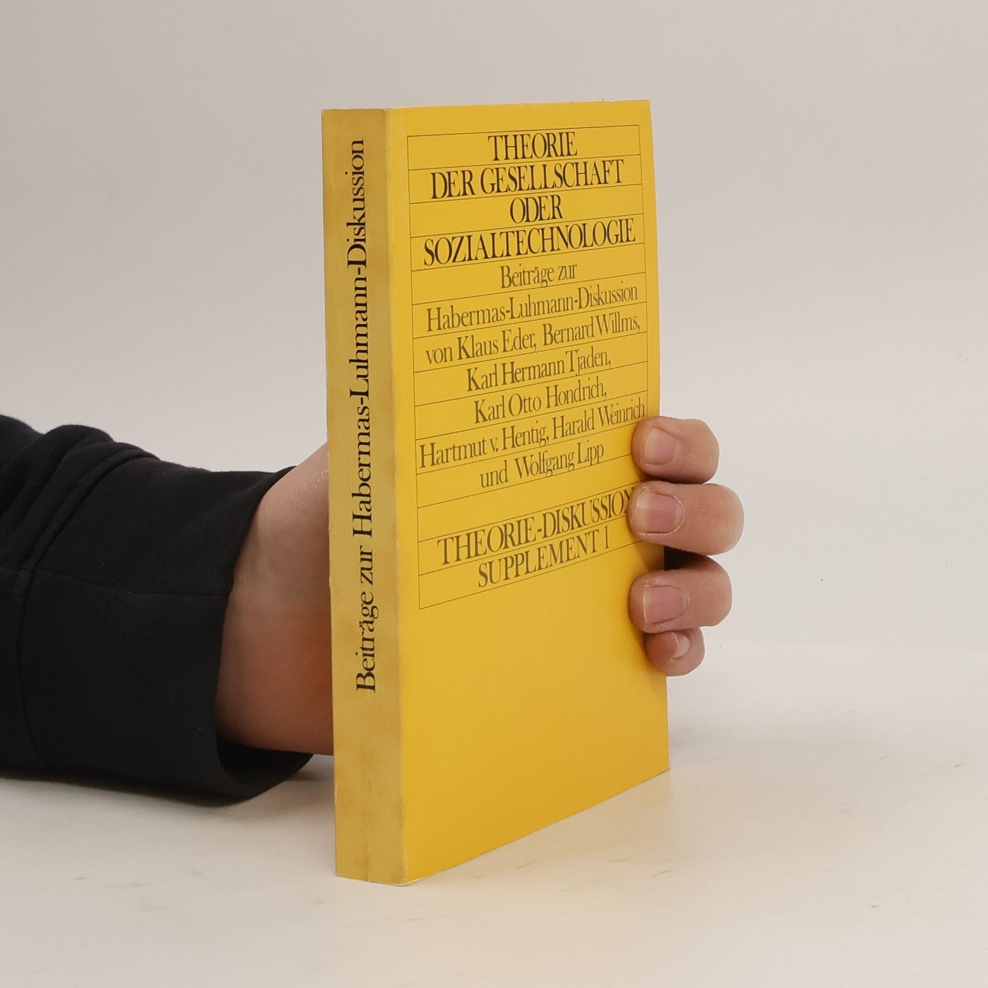 Franz Maciejewski Beiträge zur Habermas-Luhmann-Diskussion