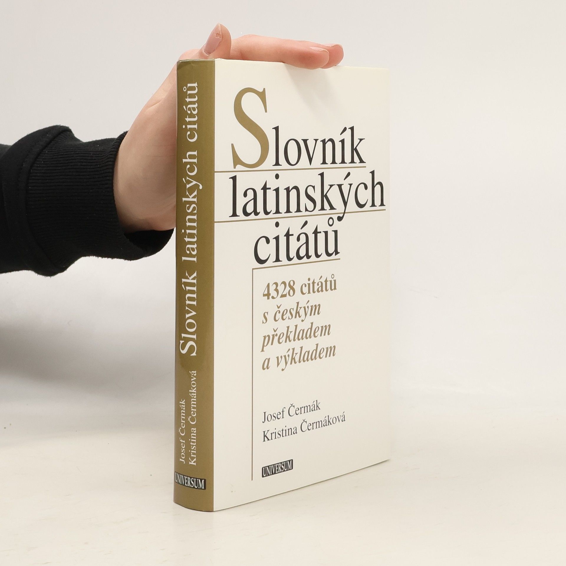 Josef Čermák Slovník latinských citátů