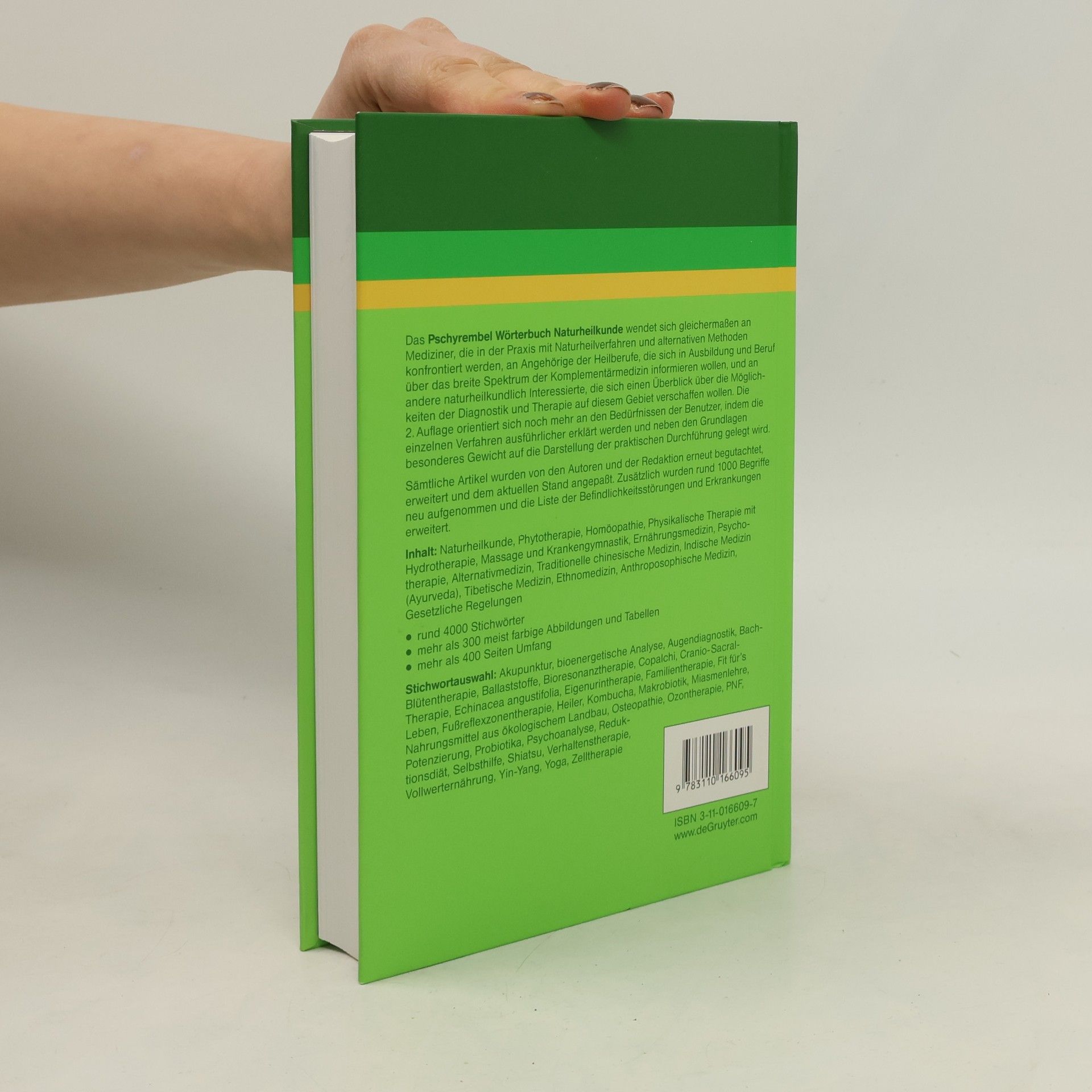 Willibald Pschyrembel Pschyrembel Wörterbuch Naturheilkunde und alternative Heilverfahren mit Homöopathie, Psychotherapie und Ernährungsmedizin