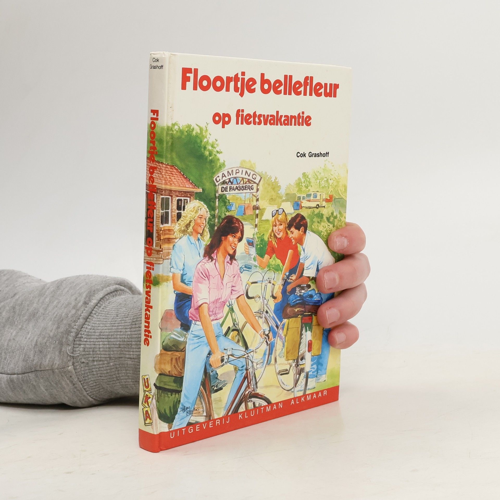Cok Grashoff Floortje bellefleur op fietsvakantie