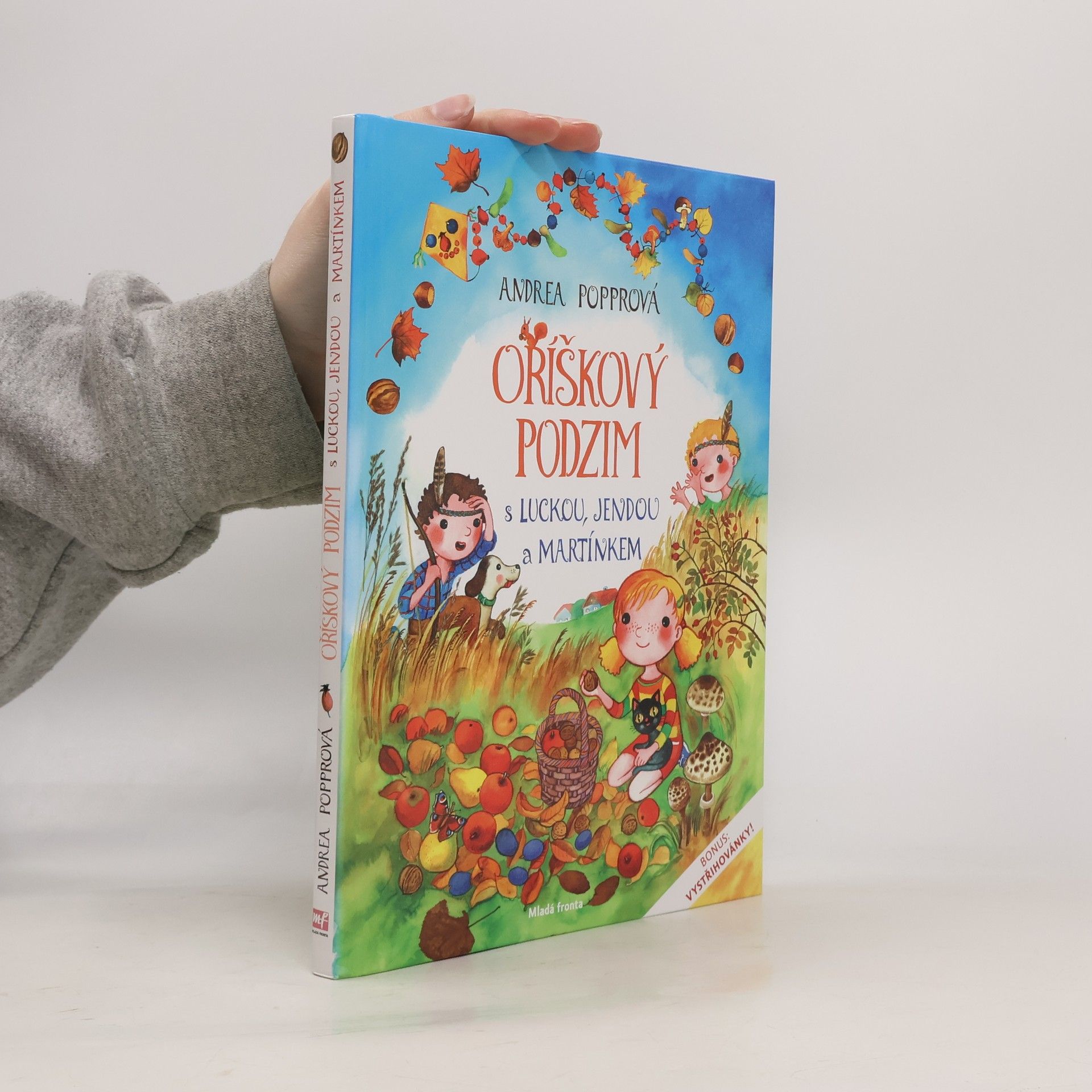 Andrea Popprová Oříškový podzim : s Luckou, Jendou a Martínkem