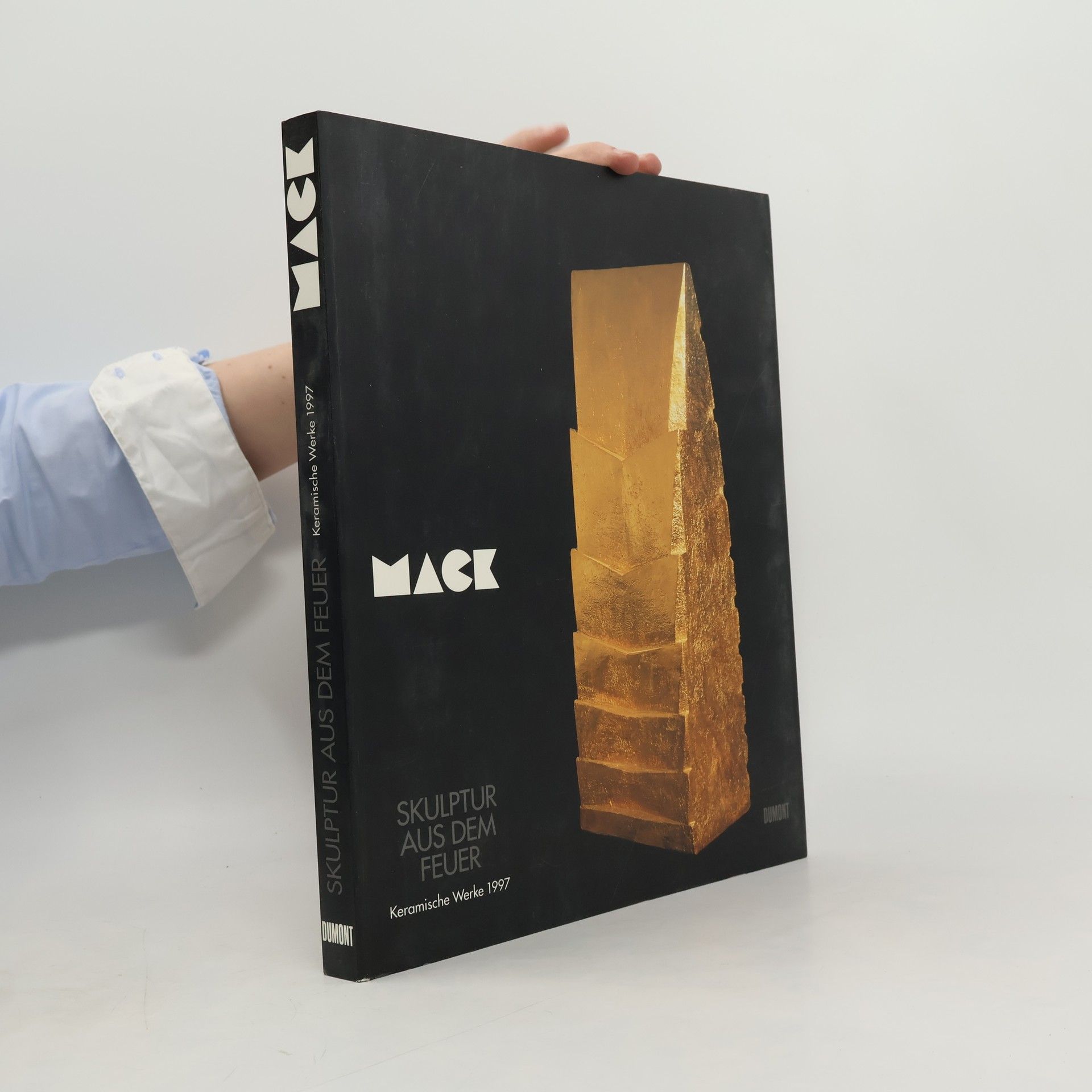 Heinz Mack Mack, Skulptur aus dem Feuer