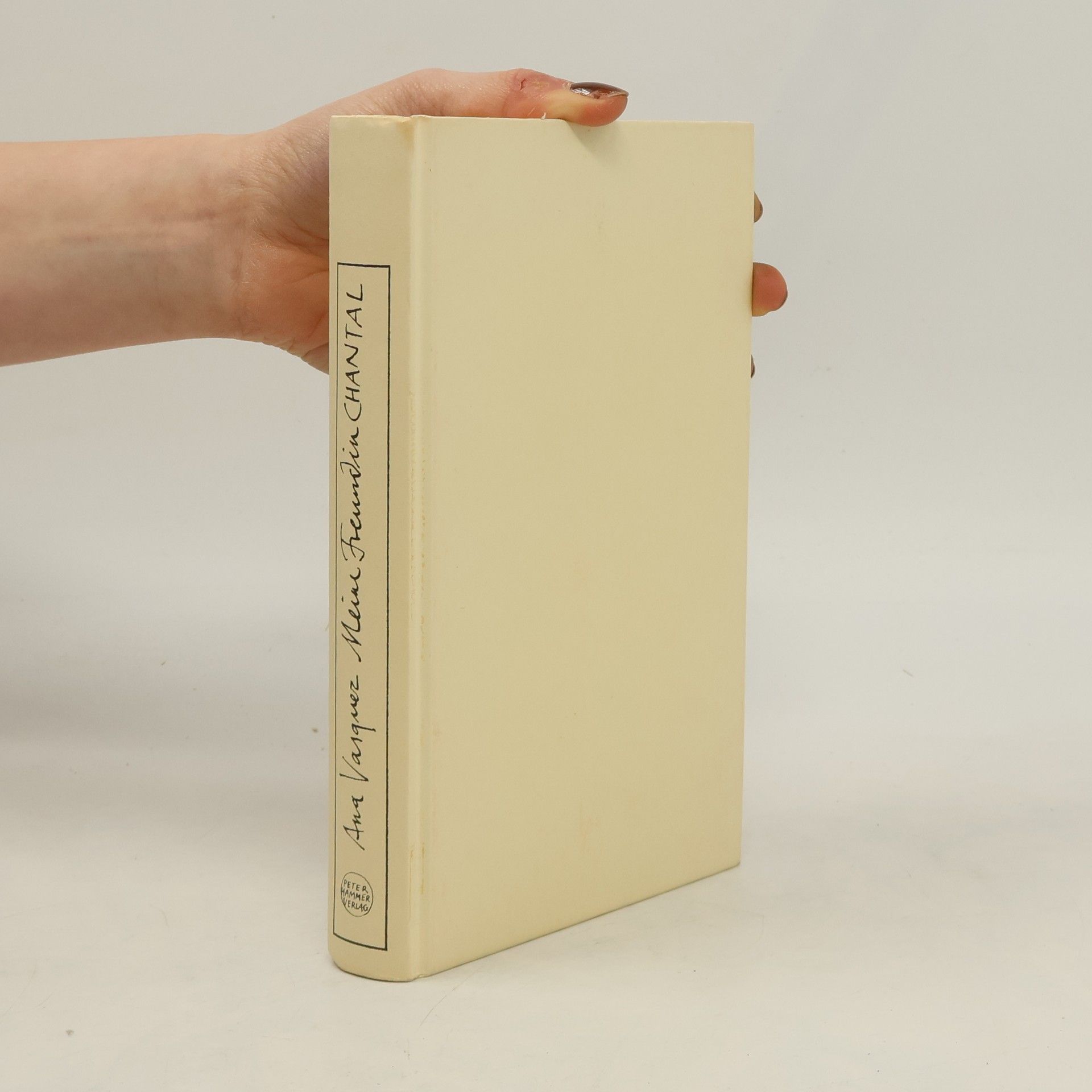 Ana Vásquez-Bronfman Meine Freundin Chantal