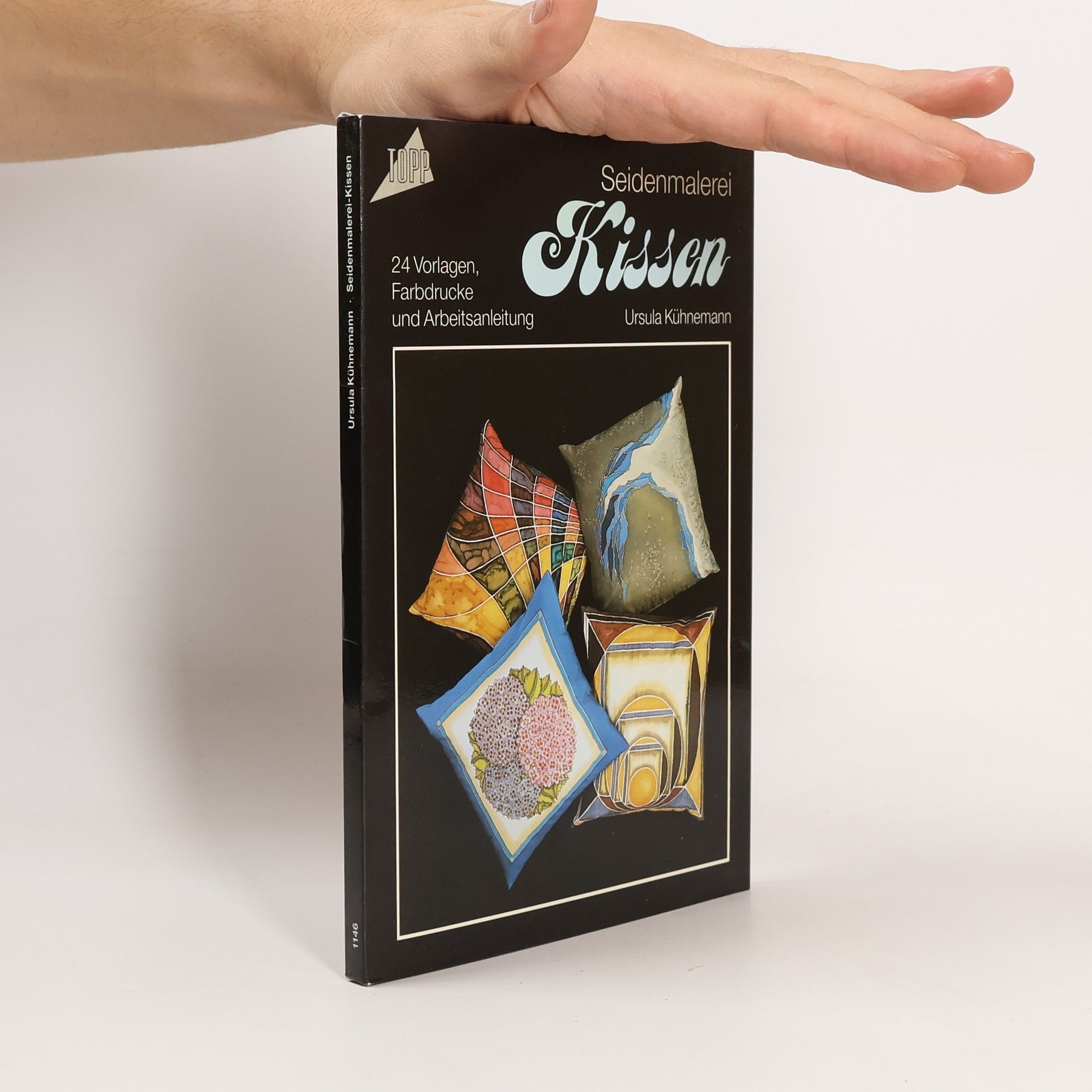 Ursula Kühnemann Seidenmalerei Kissen