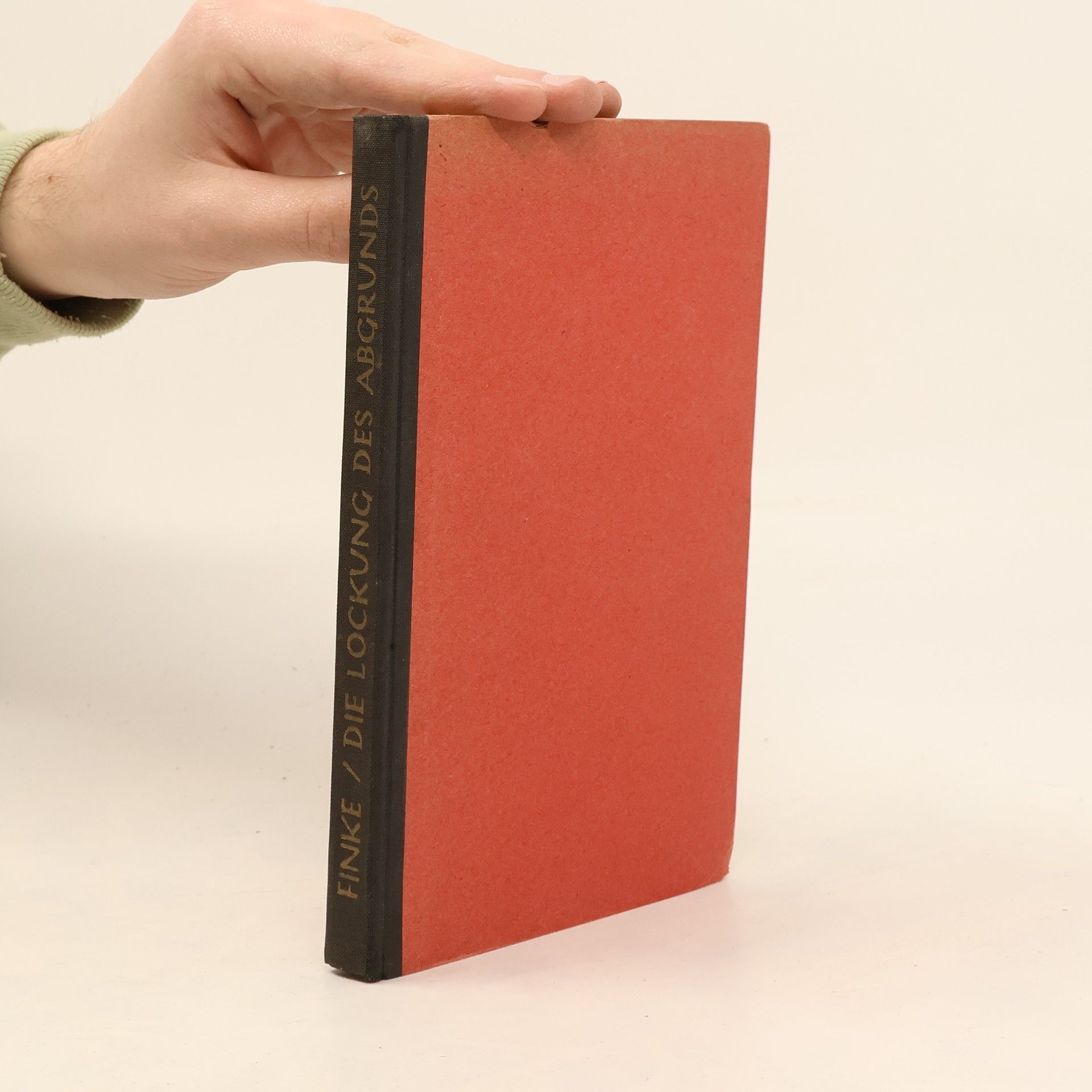 Edmund Finke Die Lockung des Abgrunds