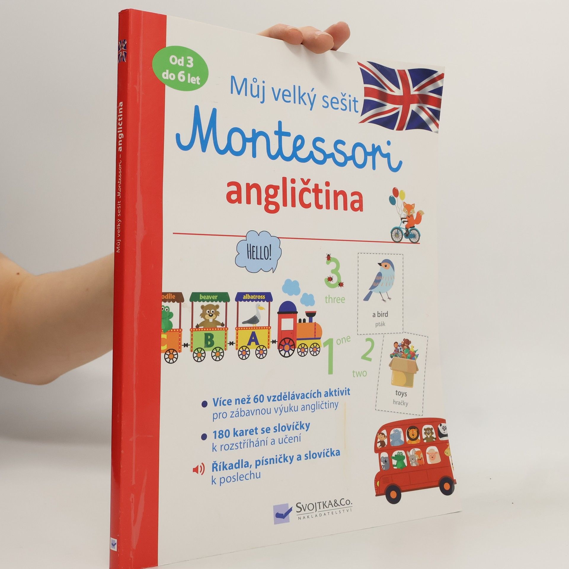 Můj velký sešit Montessori. Angličtina