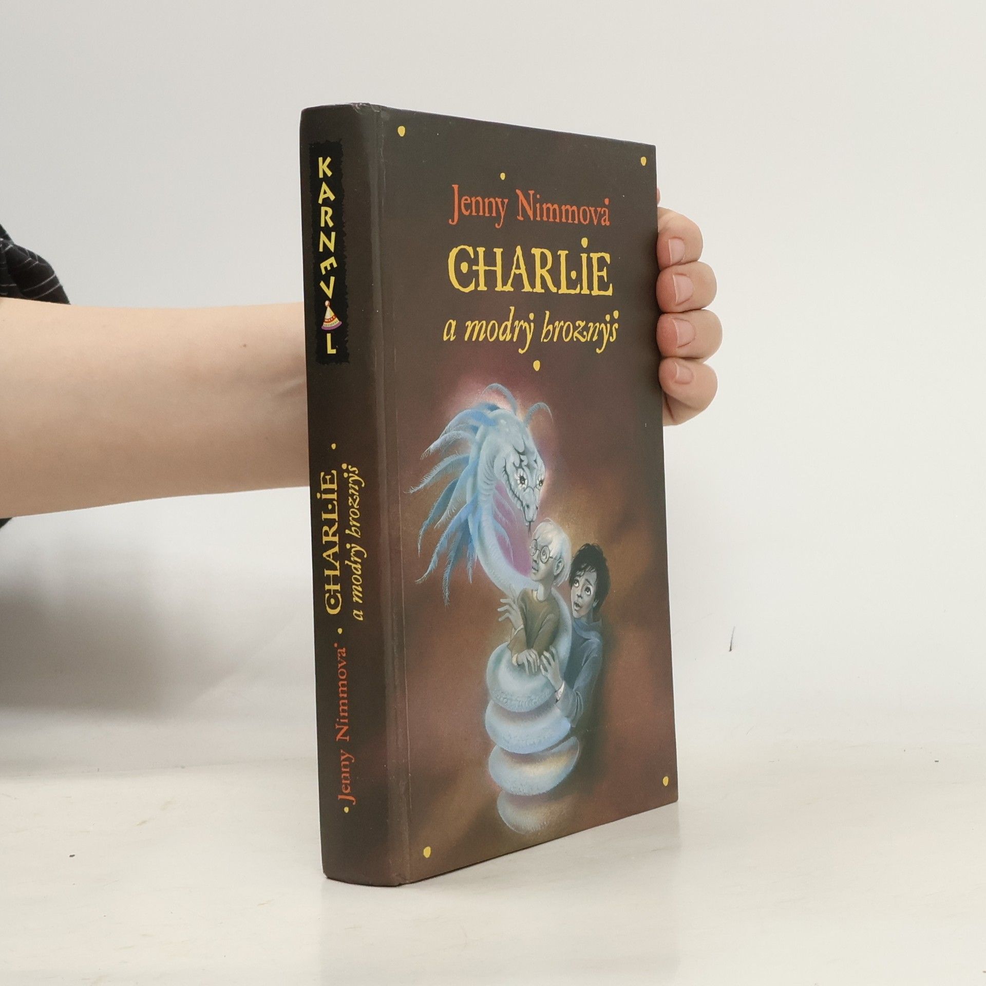 Jenny Nimmo Charlie a modrý hroznýš