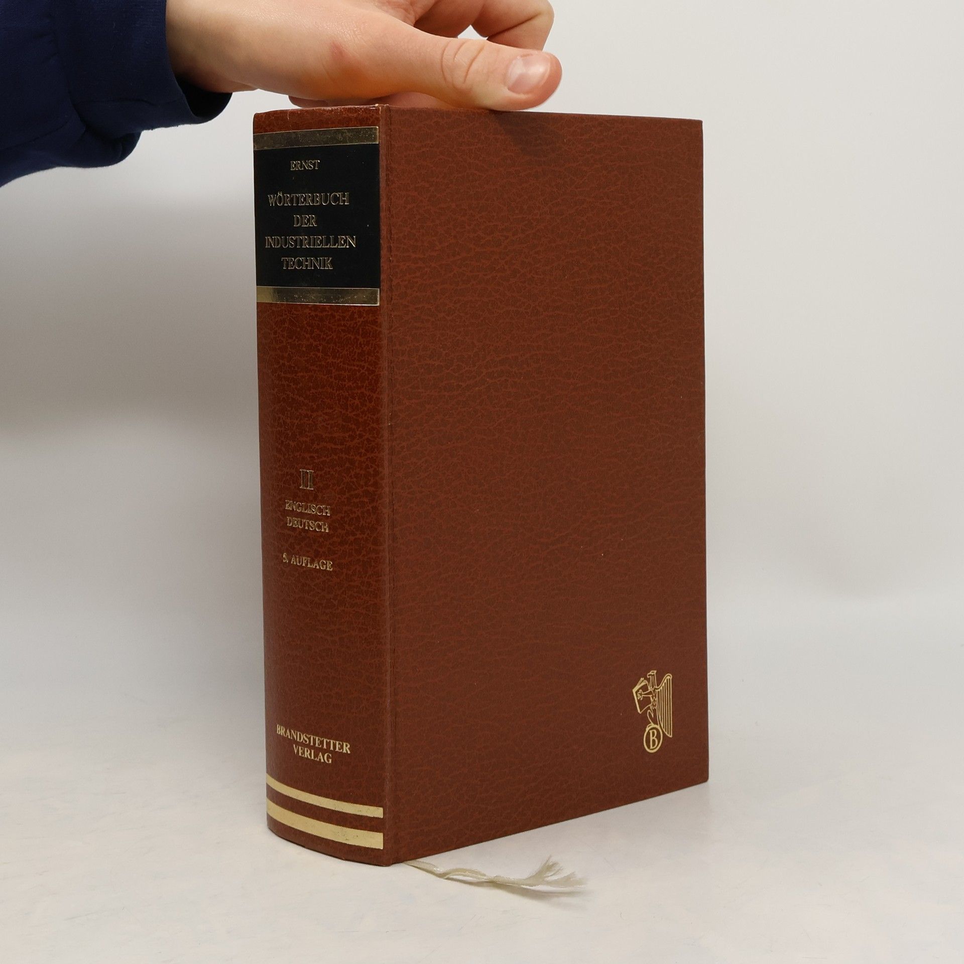 Richard Ernst Wörterbuch der industriellen Technik