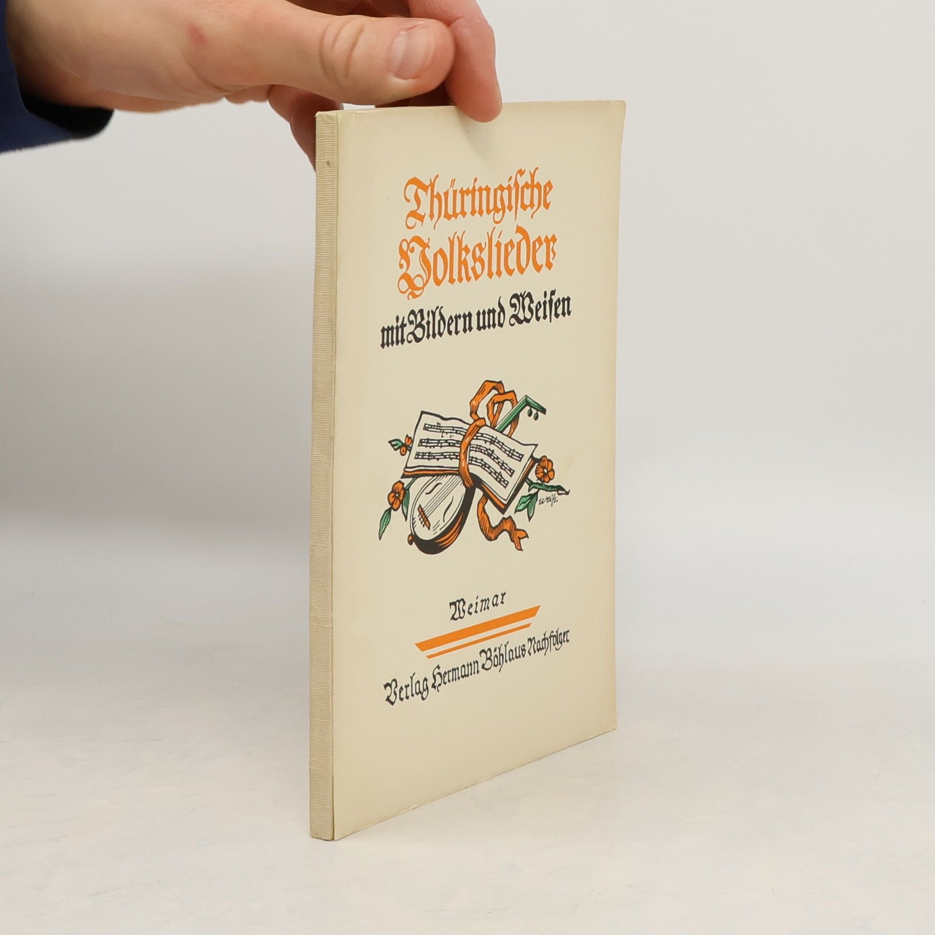 Karl Hartenstein Thüringische Volkslieder