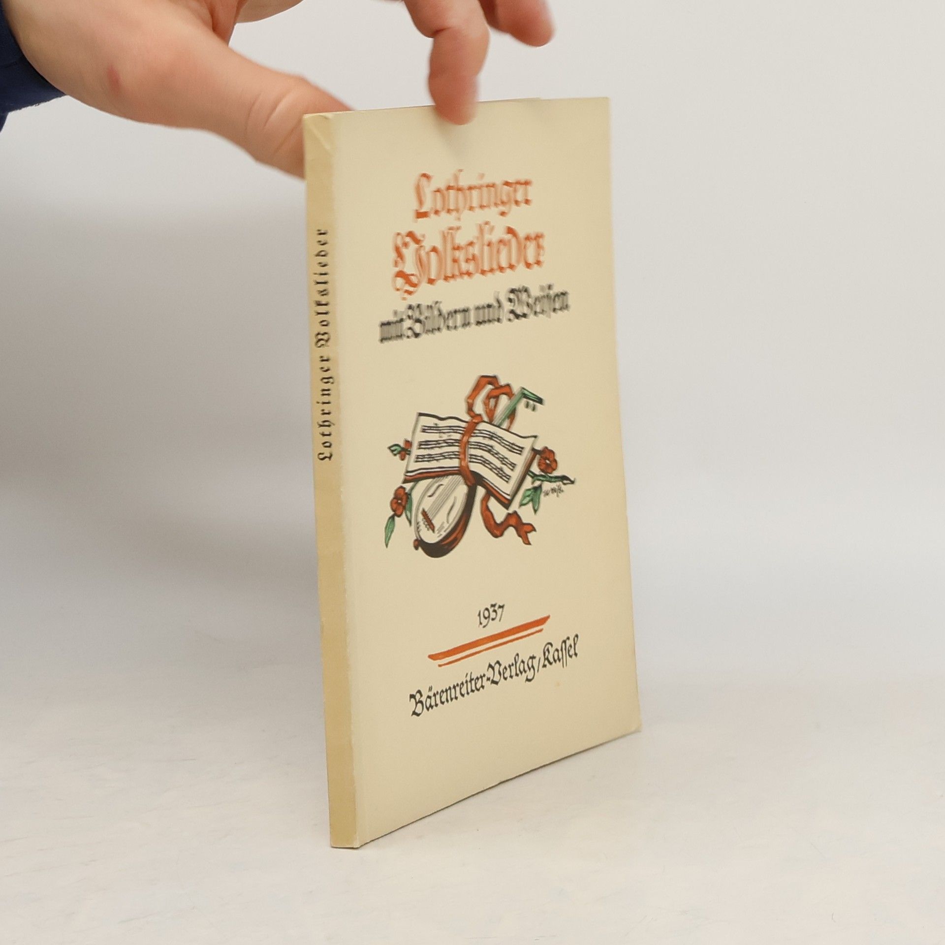 August Lämmle Württembergische Volkslieder mit Bildern und Weisen