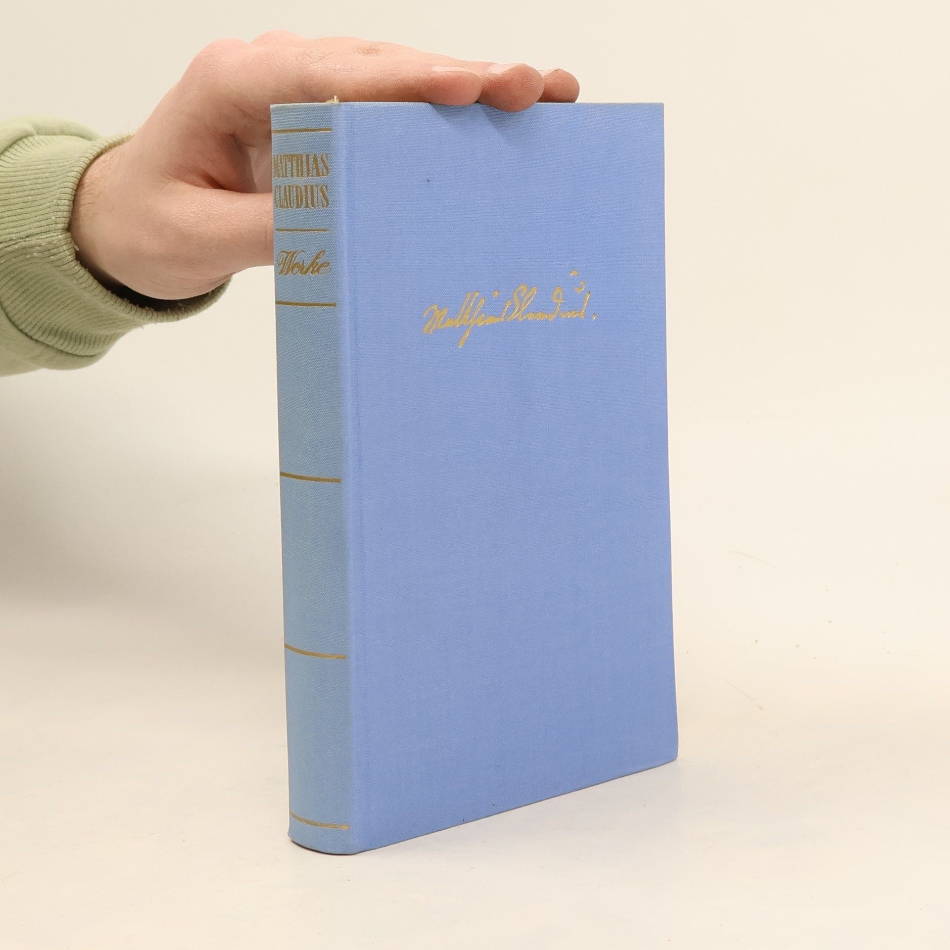 Matthias Claudius Matthias Claudius Werke