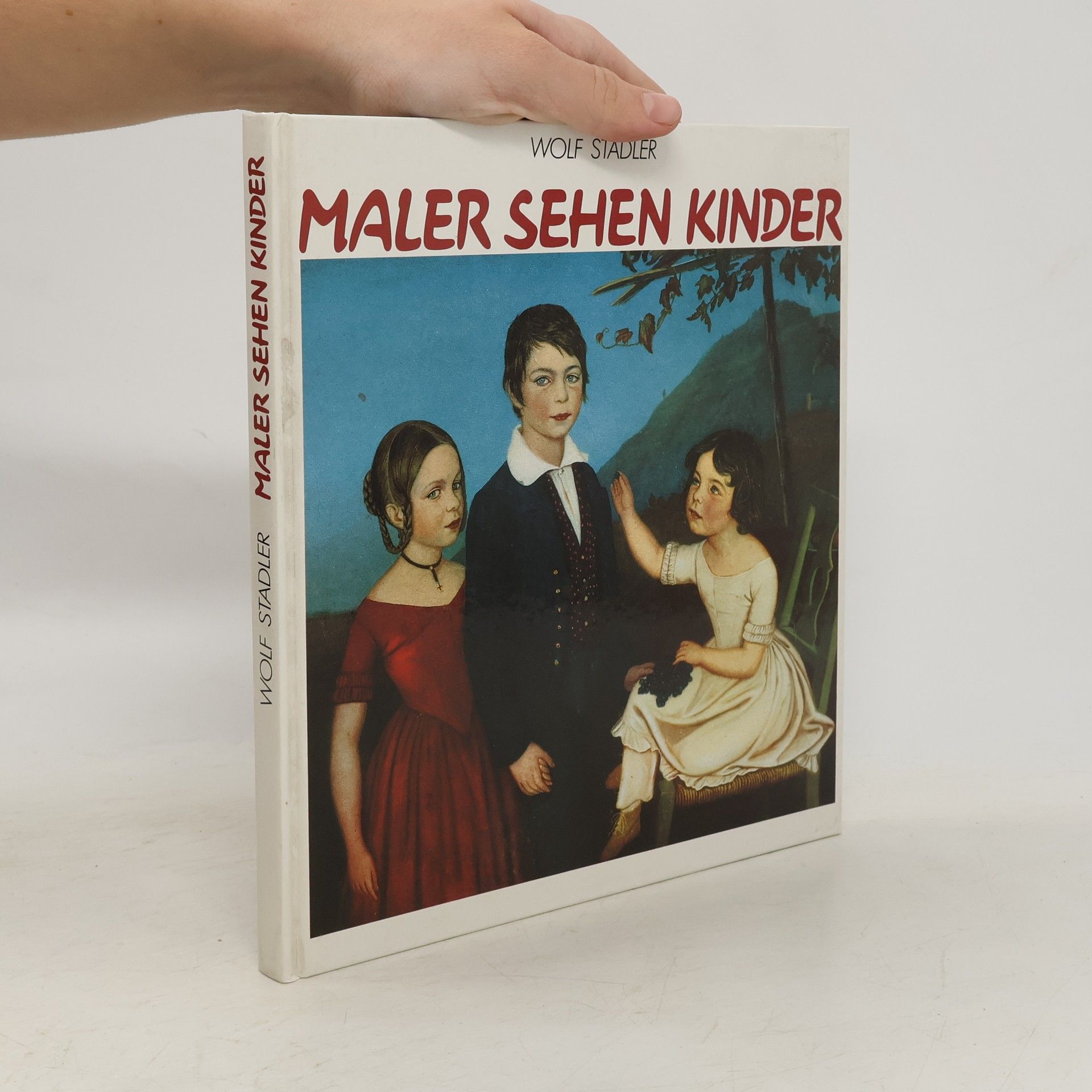 Wolf Stadler Maler sehen Kinder