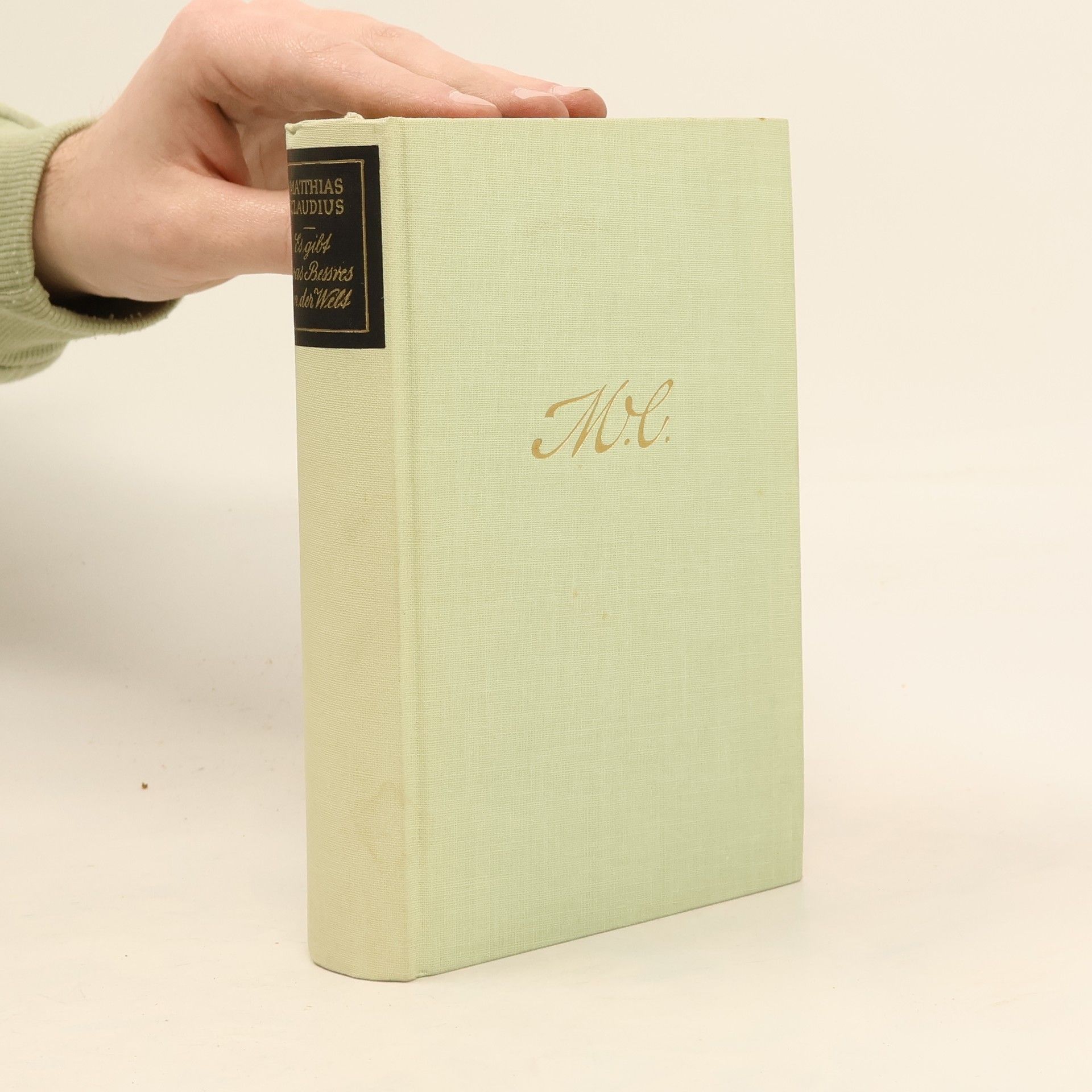 Matthias Claudius Es gibt was Bessres in der Welt