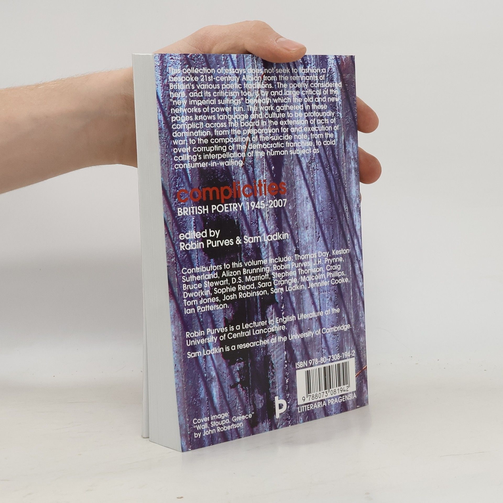 Sam Ladkin Complicities