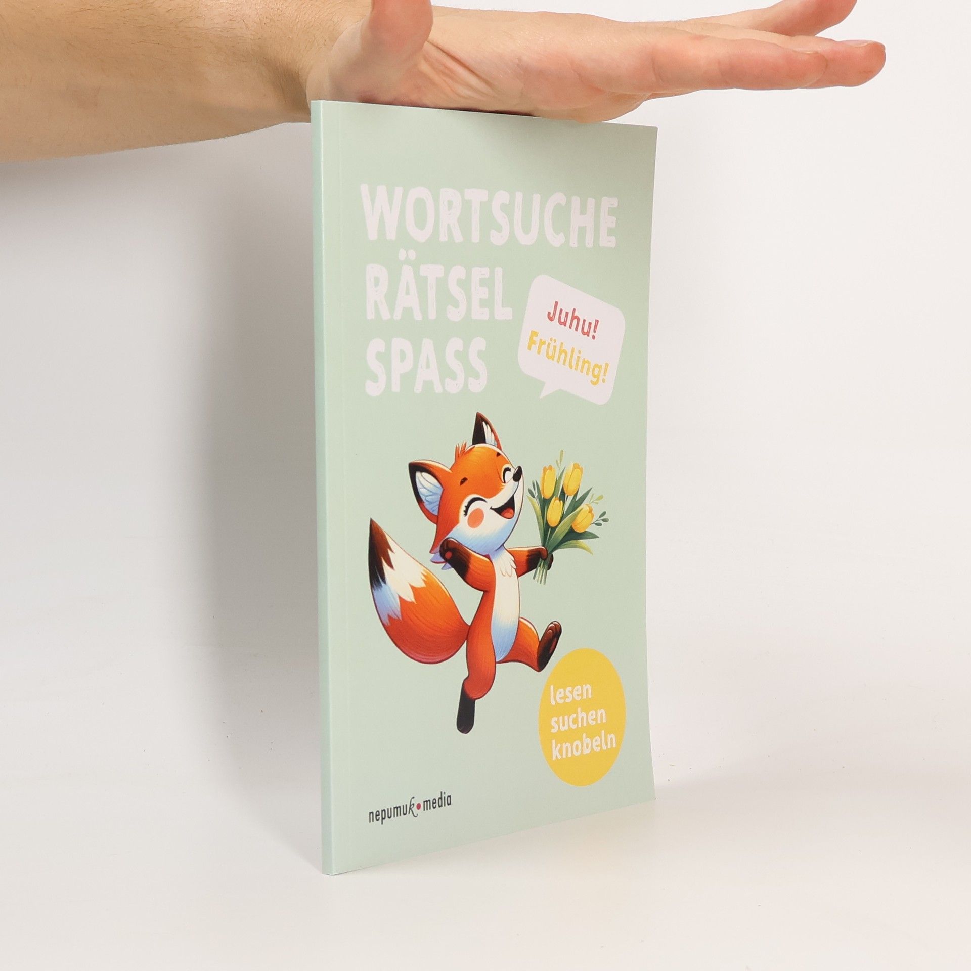 nepumuk.media Wortsuche Rätselspaß Juhu! Frühling! - lesen, suchen, knobeln