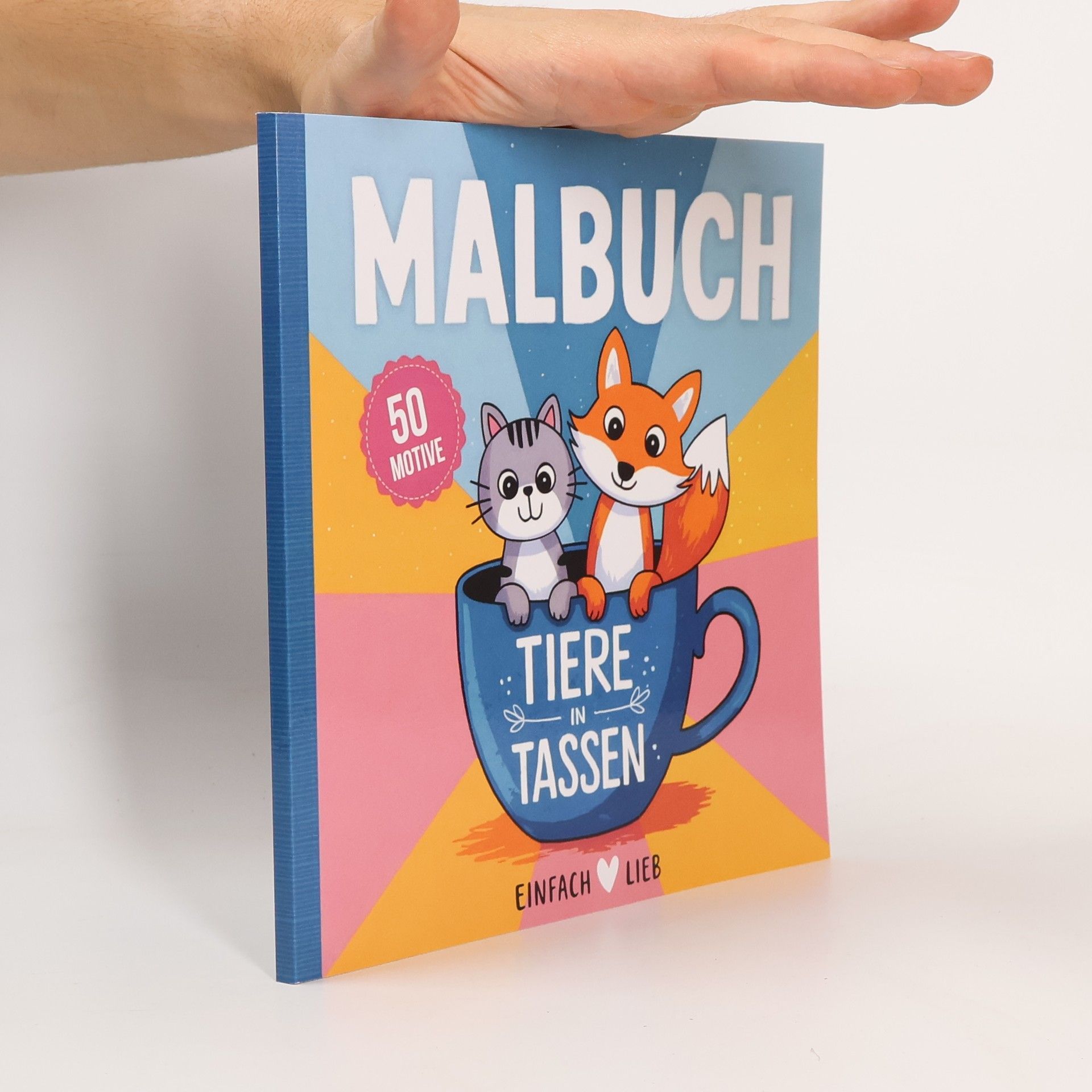 Einfach lieb Malbuch – Tiere in Tassen