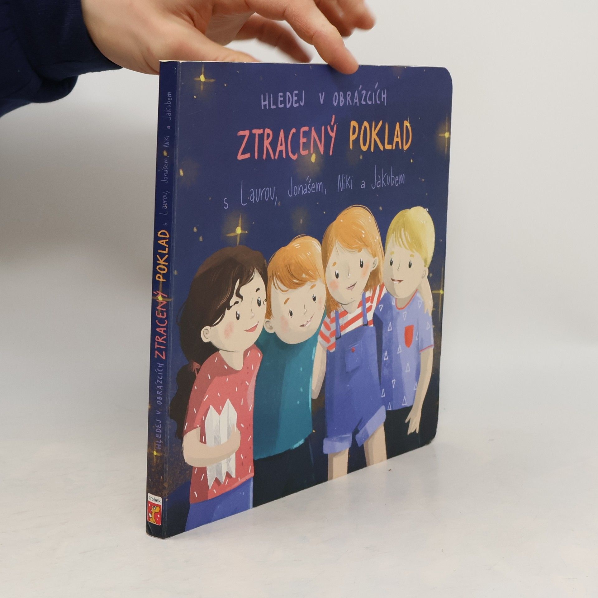 Lucie Sobelová Ztracený poklad s Laurou, Jonášem, Niki a Jakubem