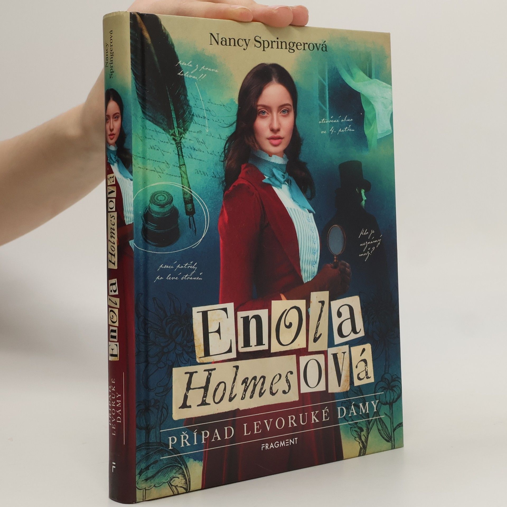 Nancy Springer Enola Holmesová. Případ levoruké dámy