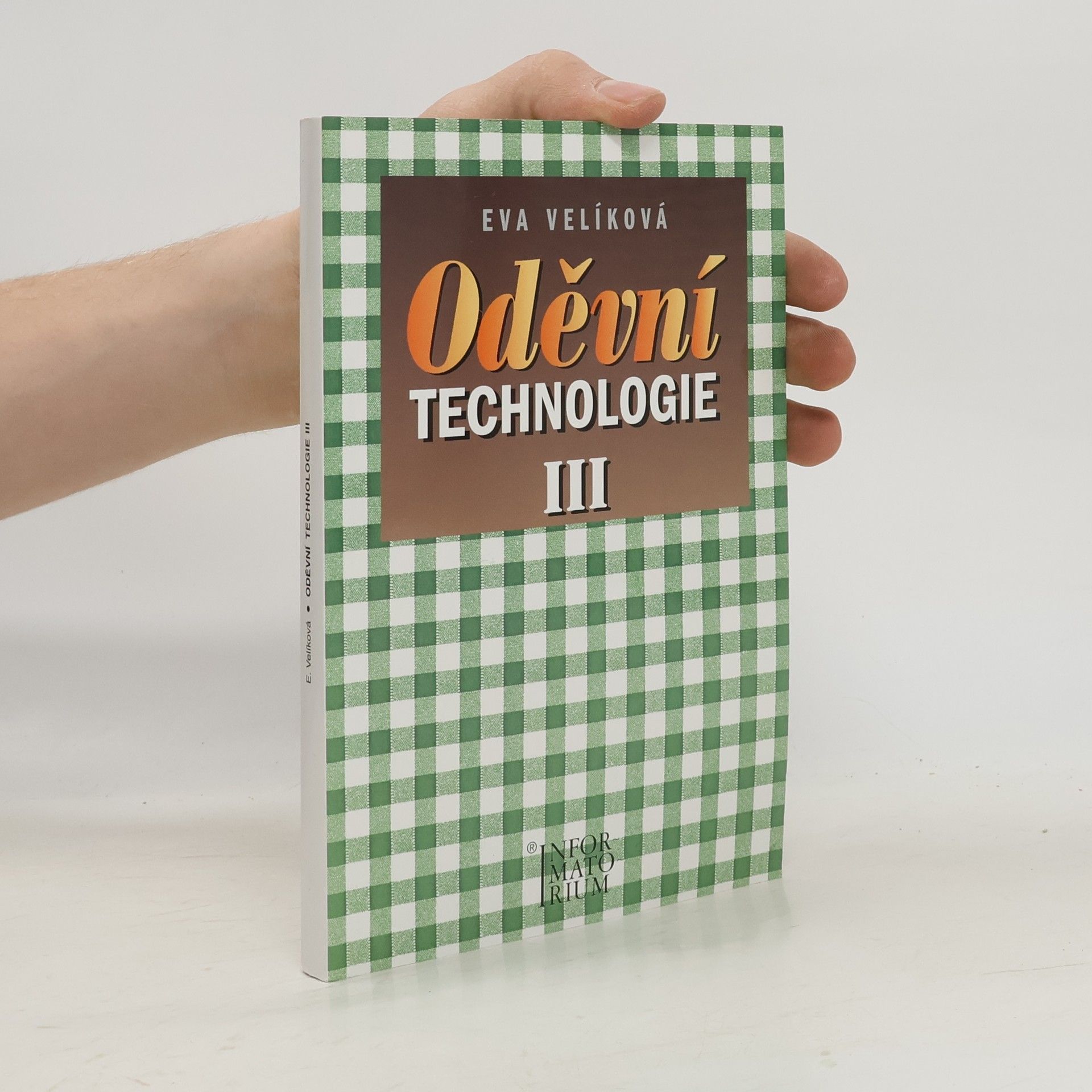 Eva Velíková Oděvní technologie III