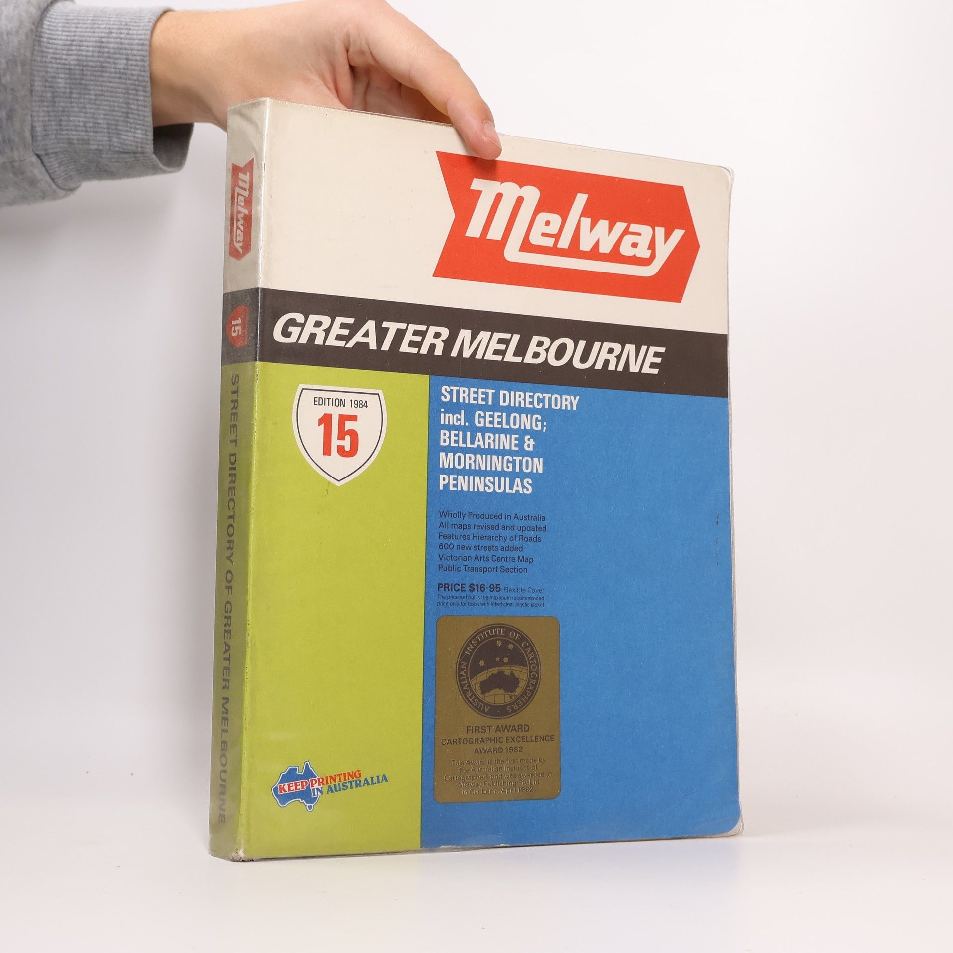 Kolektív autorov Melway Greater Melbourne Street Directory