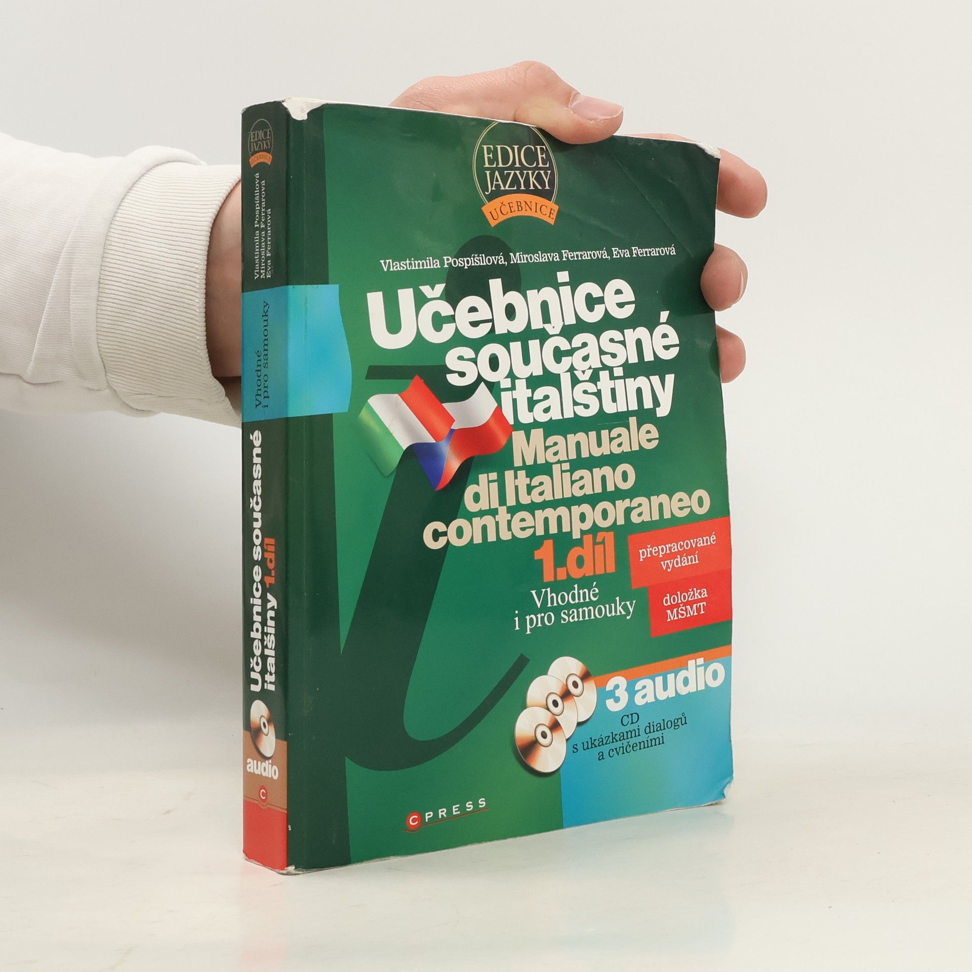 Vlastimila Pospíšilová Učebnice současné italštiny 1. díl. Přepracované vydání